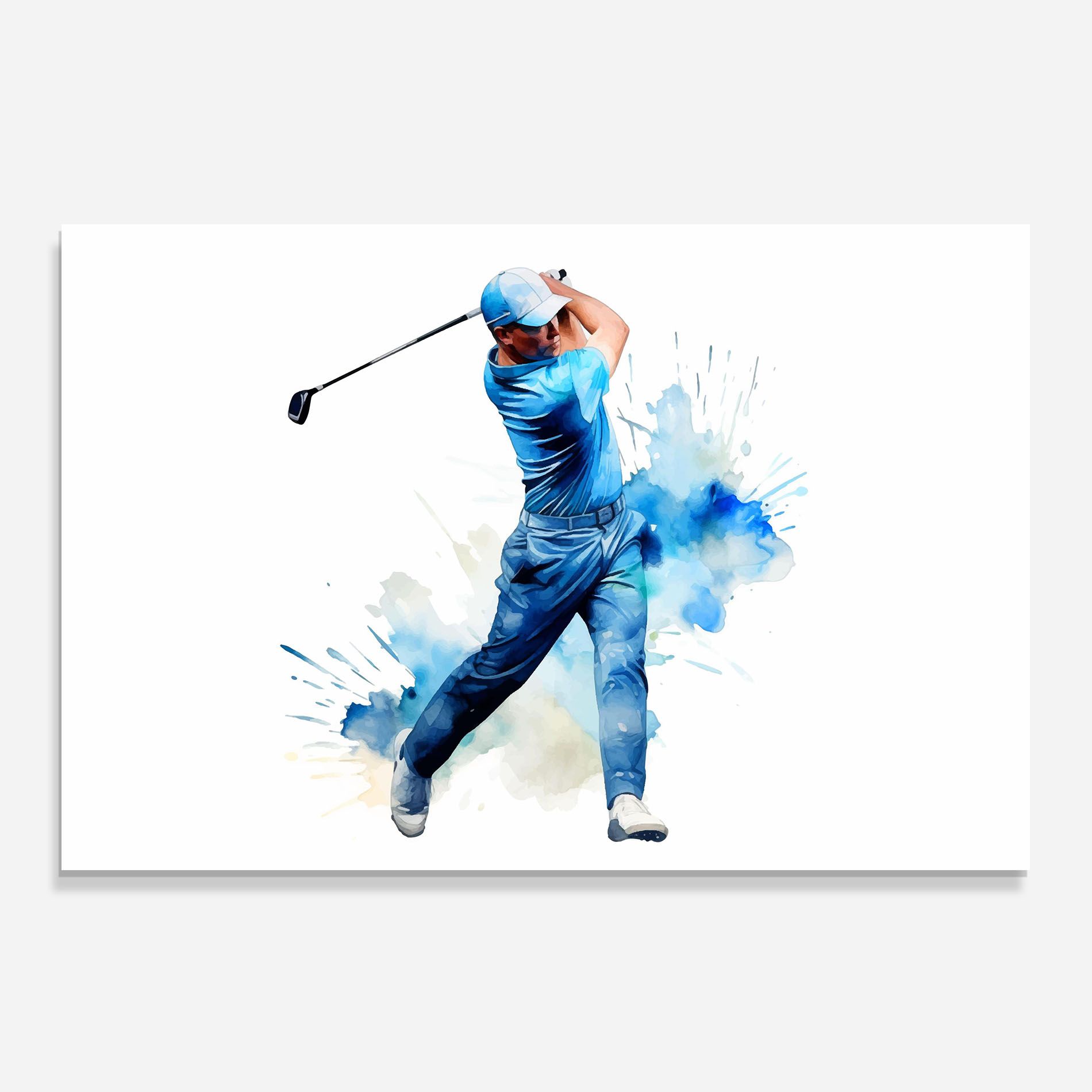 Golf Watercolor mockup 0