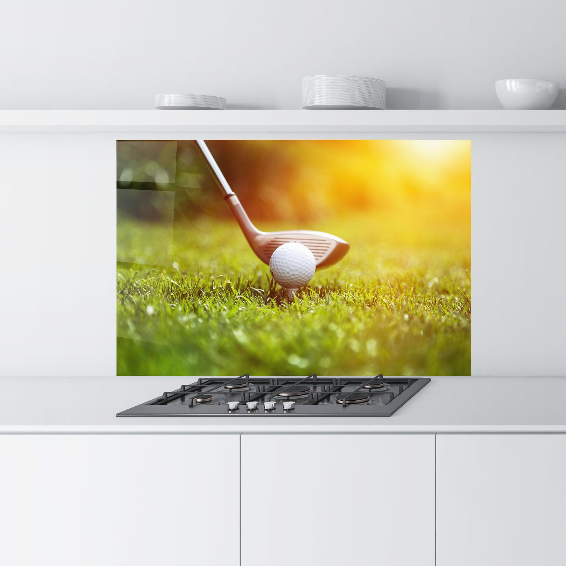 Close Up Golf Ball mockup 9
