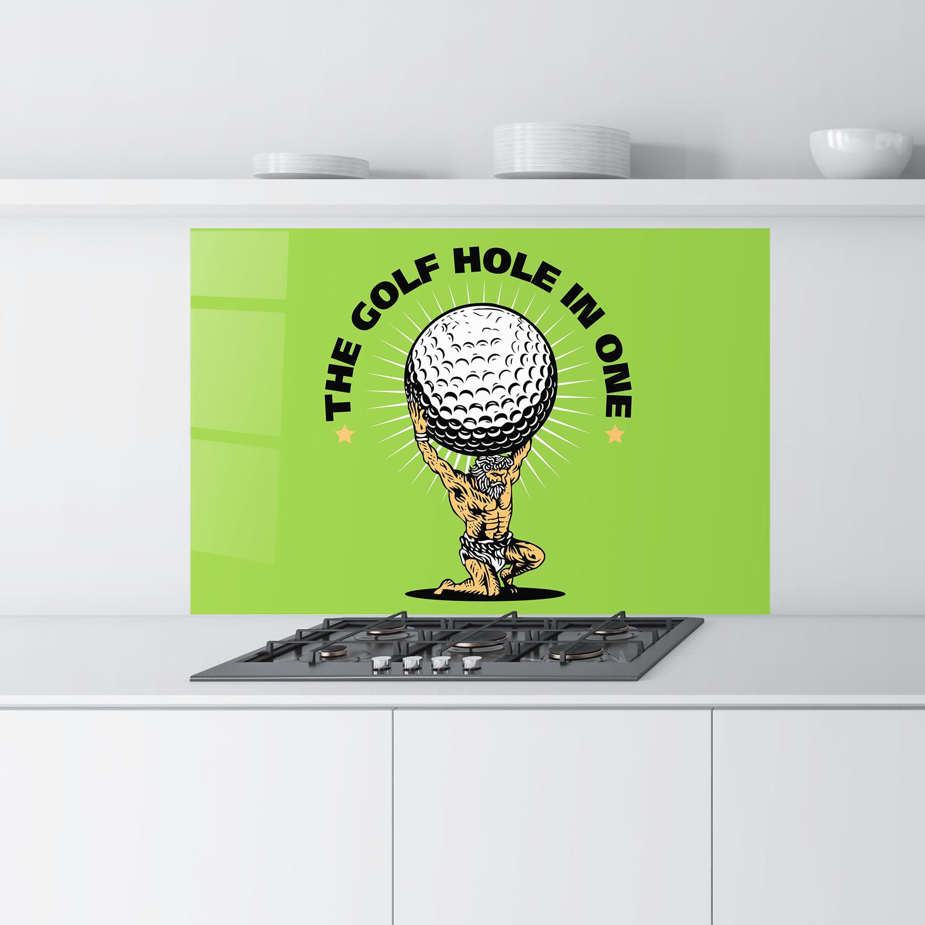 Panou Sticla Bucatarie Hole In One mockup 9
