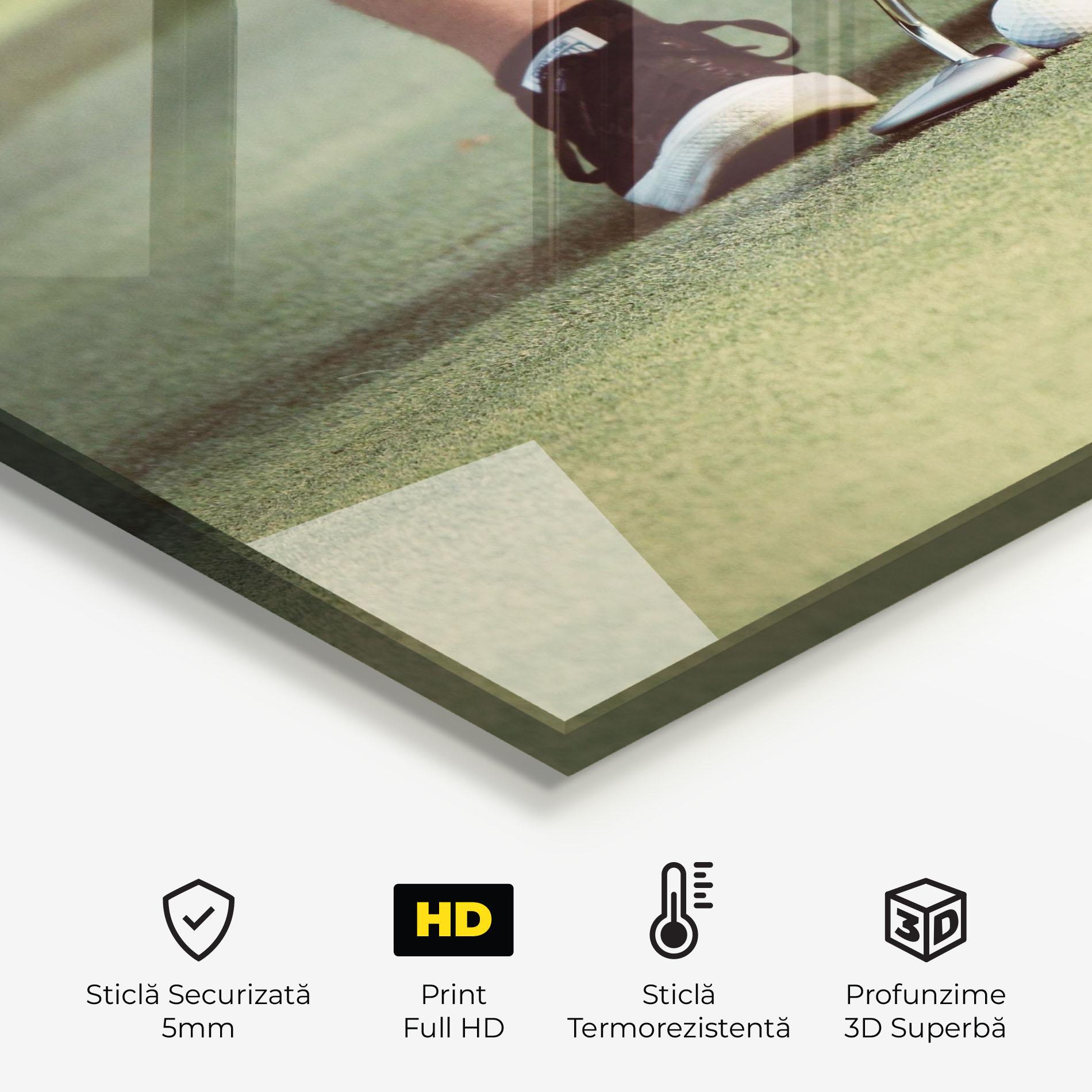 Panou Sticla Bucatarie Converse Golf Ball mockup 2