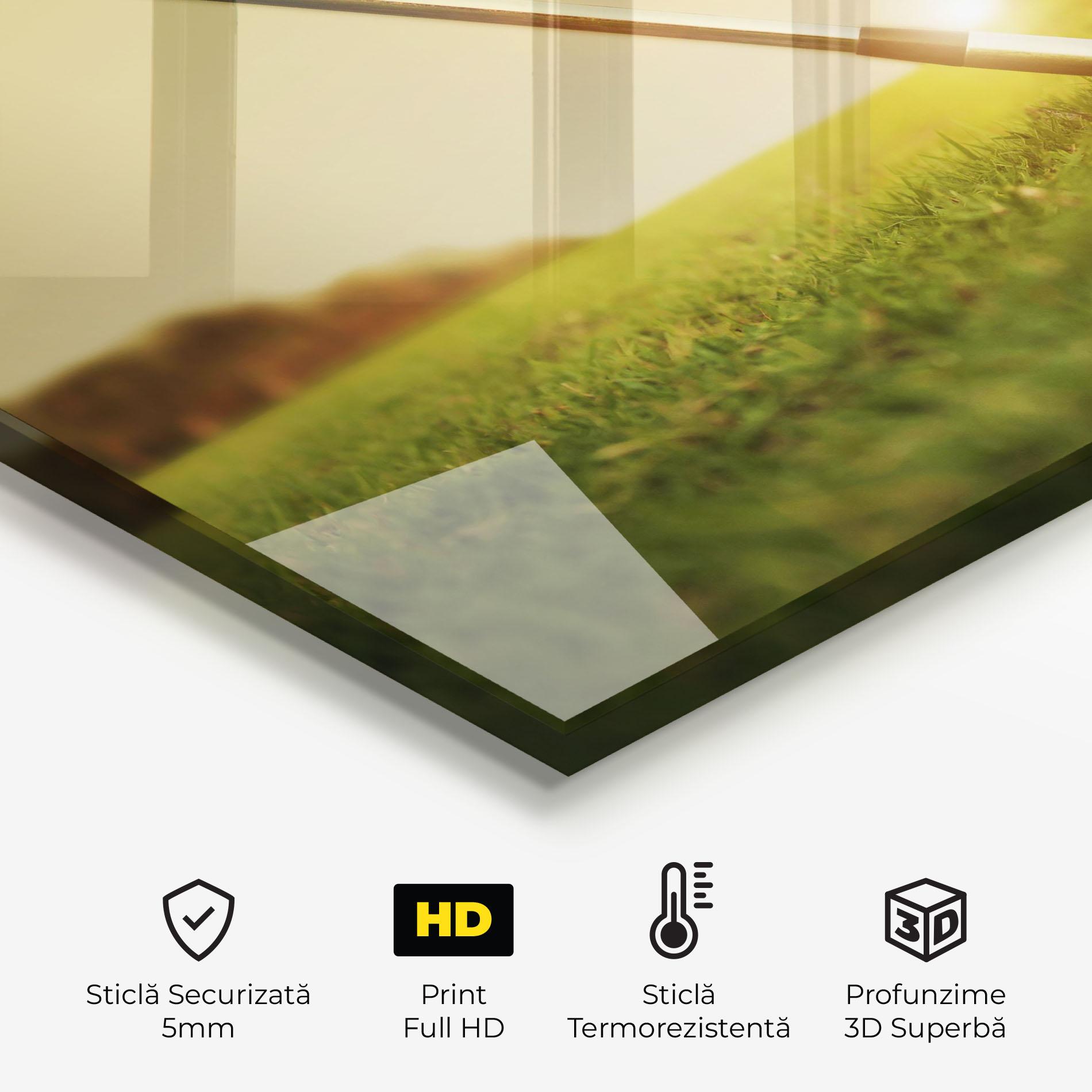 Panou Sticla Bucatarie Golf Course mockup 2