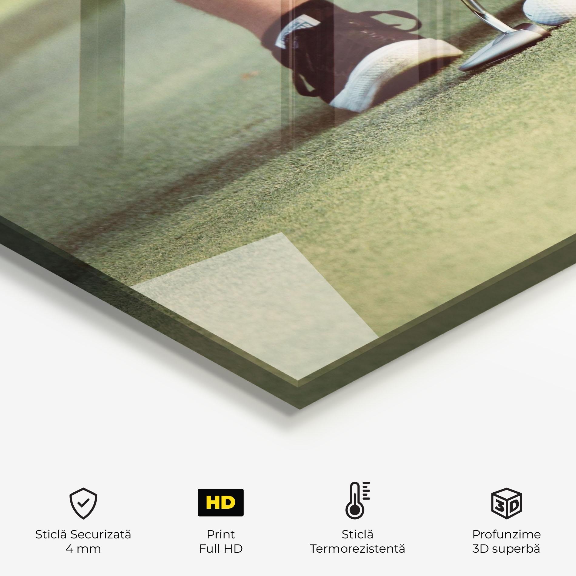 Panou Sticla Bucatarie Converse Golf Ball mockup 2