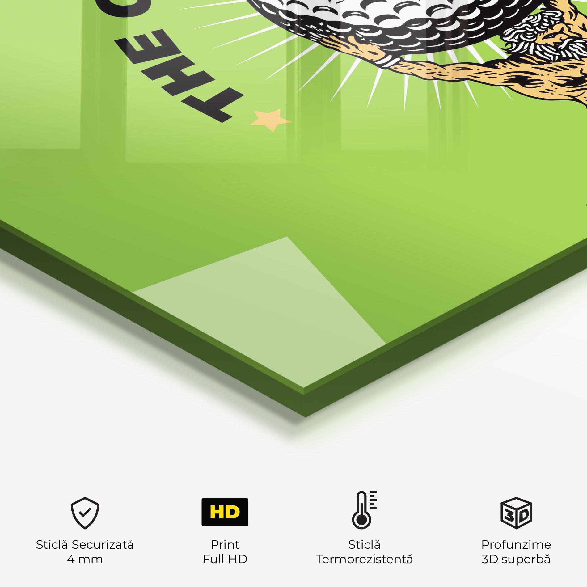 Panou Sticla Bucatarie Hole In One mockup 2