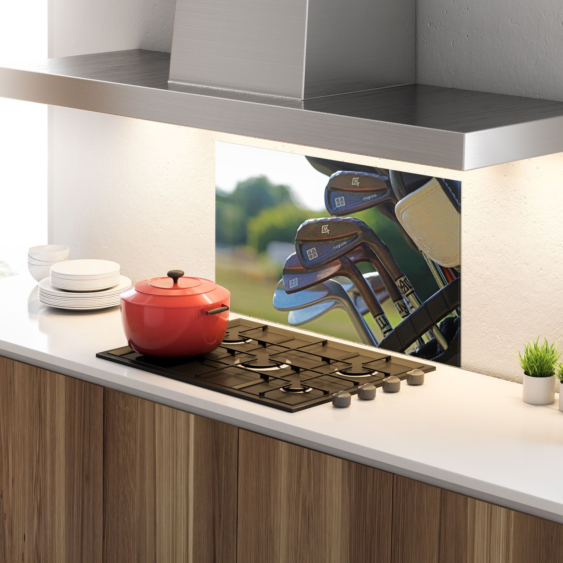 Brown Golf Club mockup 4