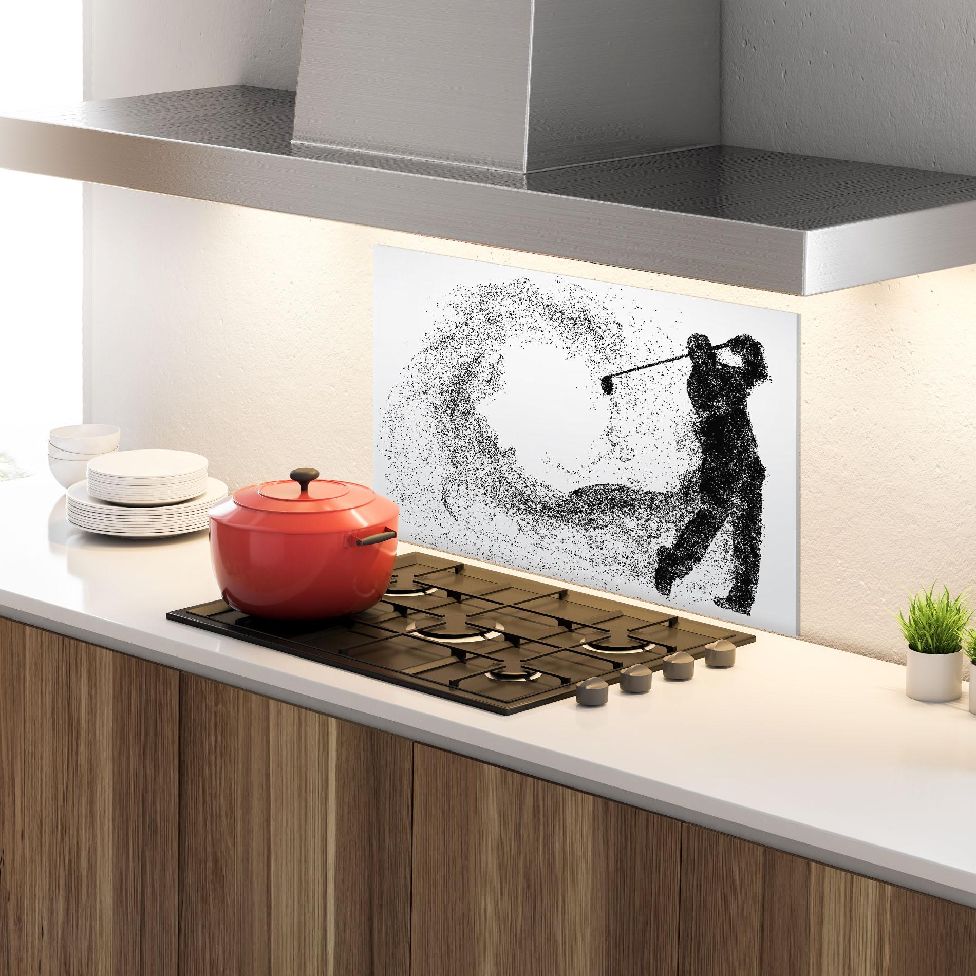 Panou Sticla Bucatarie Golf Man mockup 4