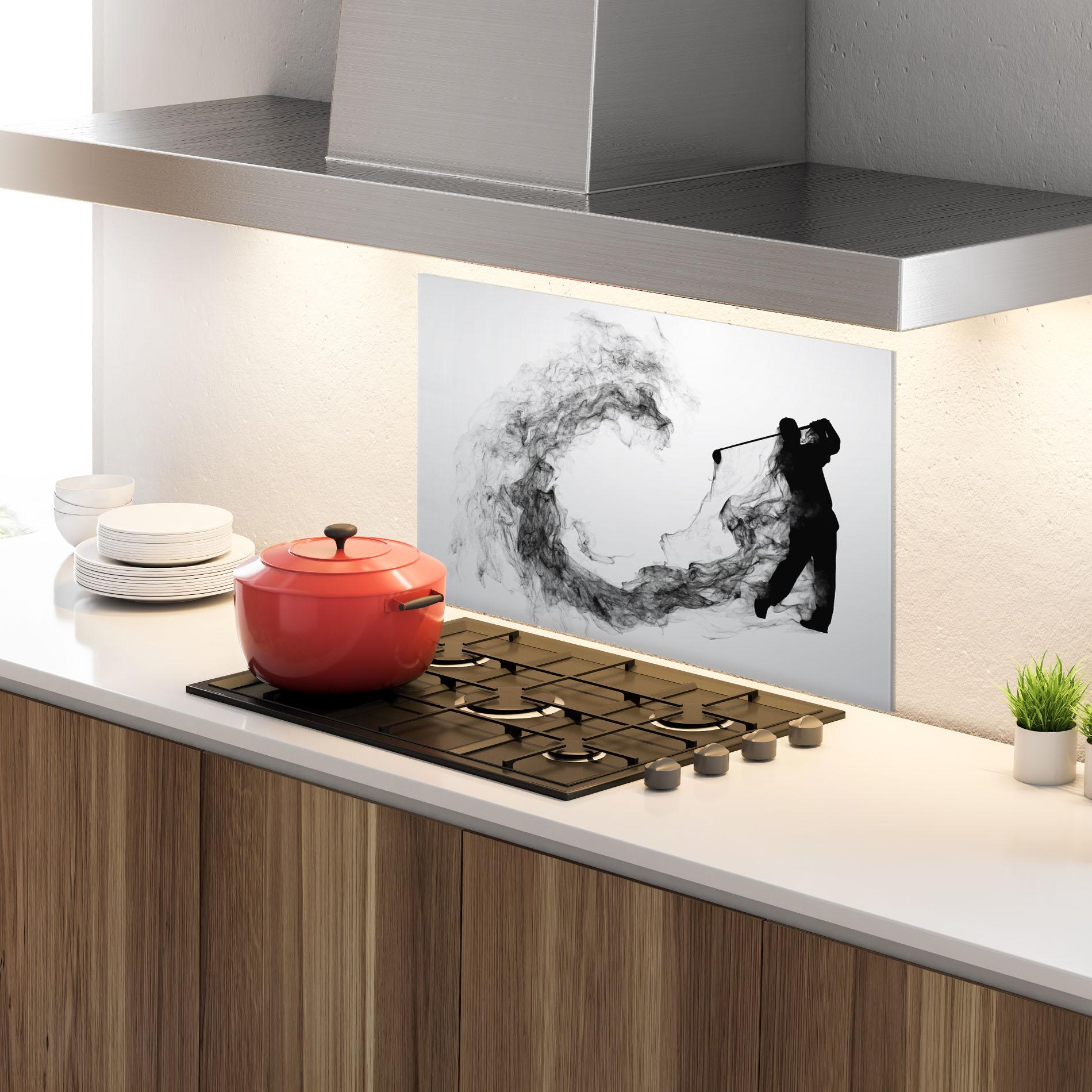 Panou Sticla Bucatarie Golf Smoke mockup 4