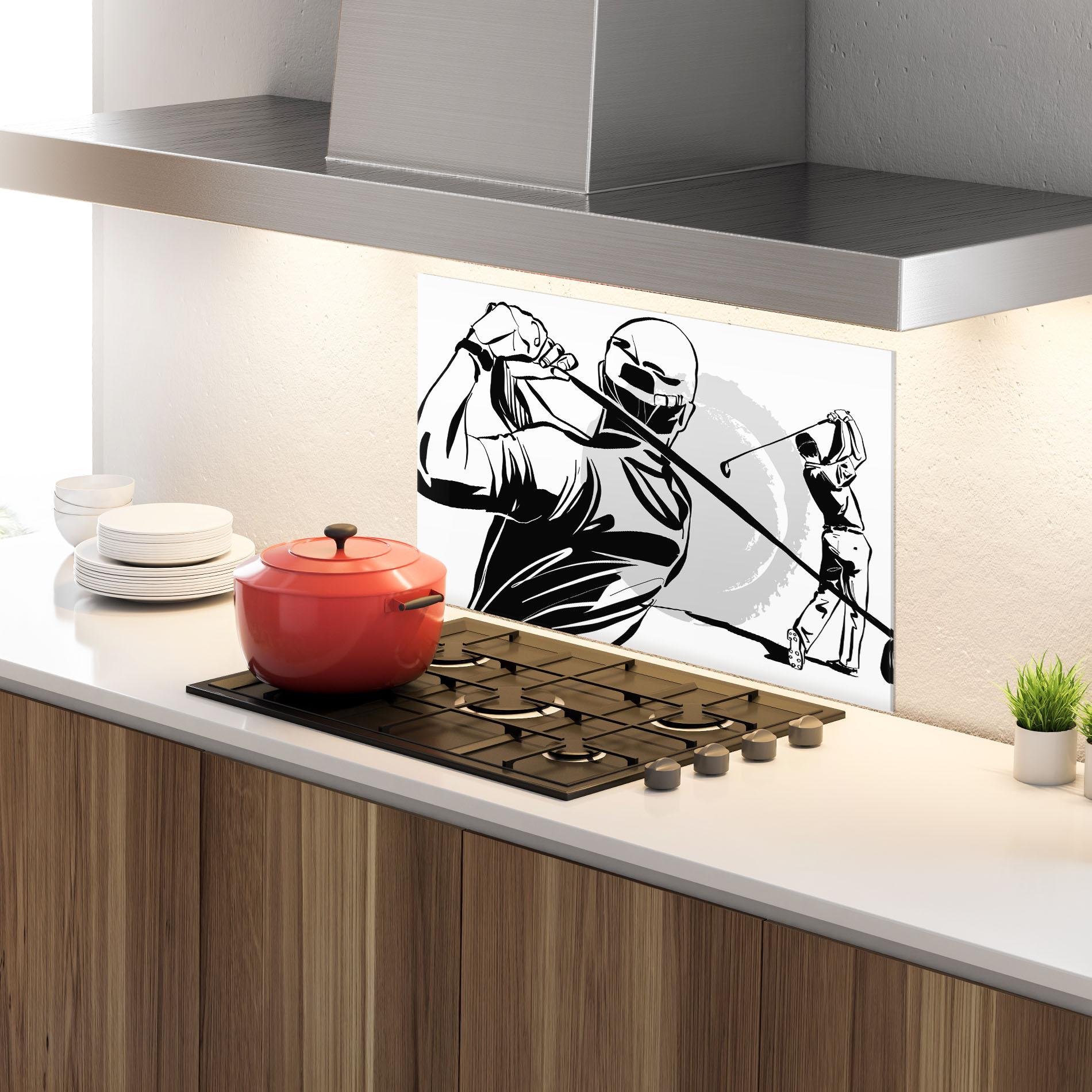 Panou Sticla Bucatarie Golf Two mockup 4