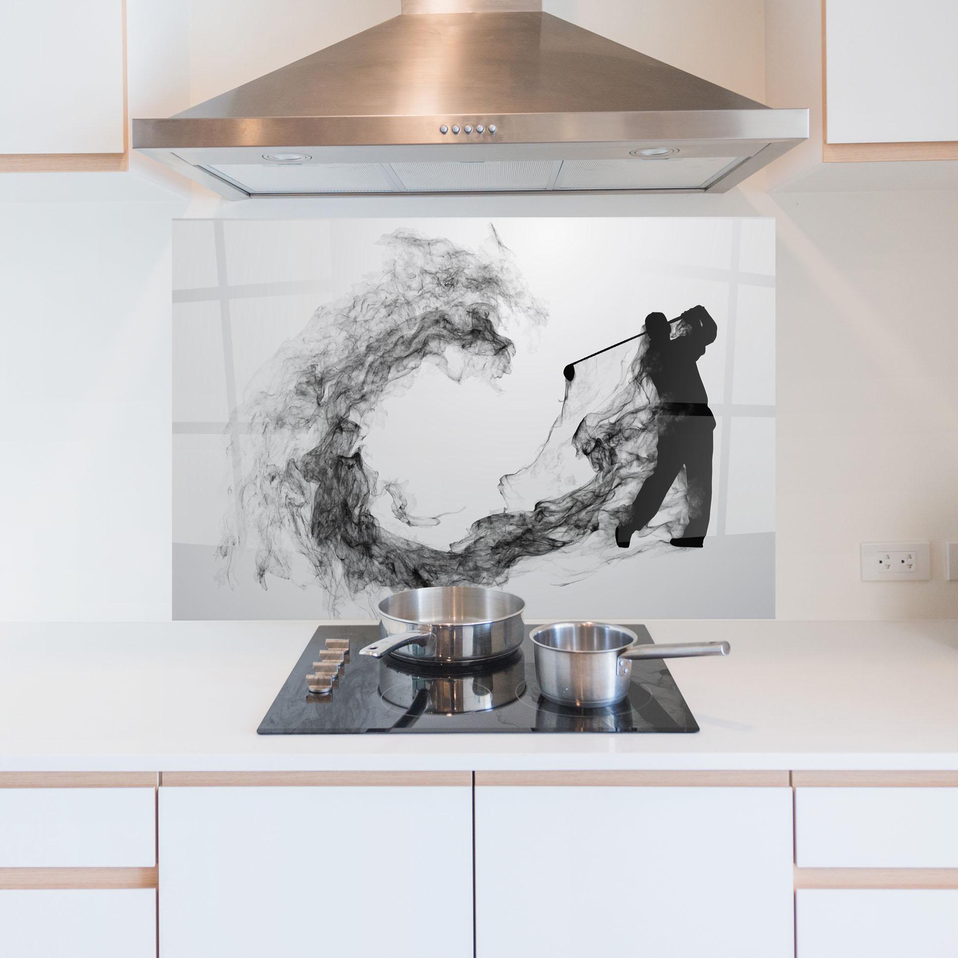 Panou Sticla Bucatarie Golf Smoke mockup 5