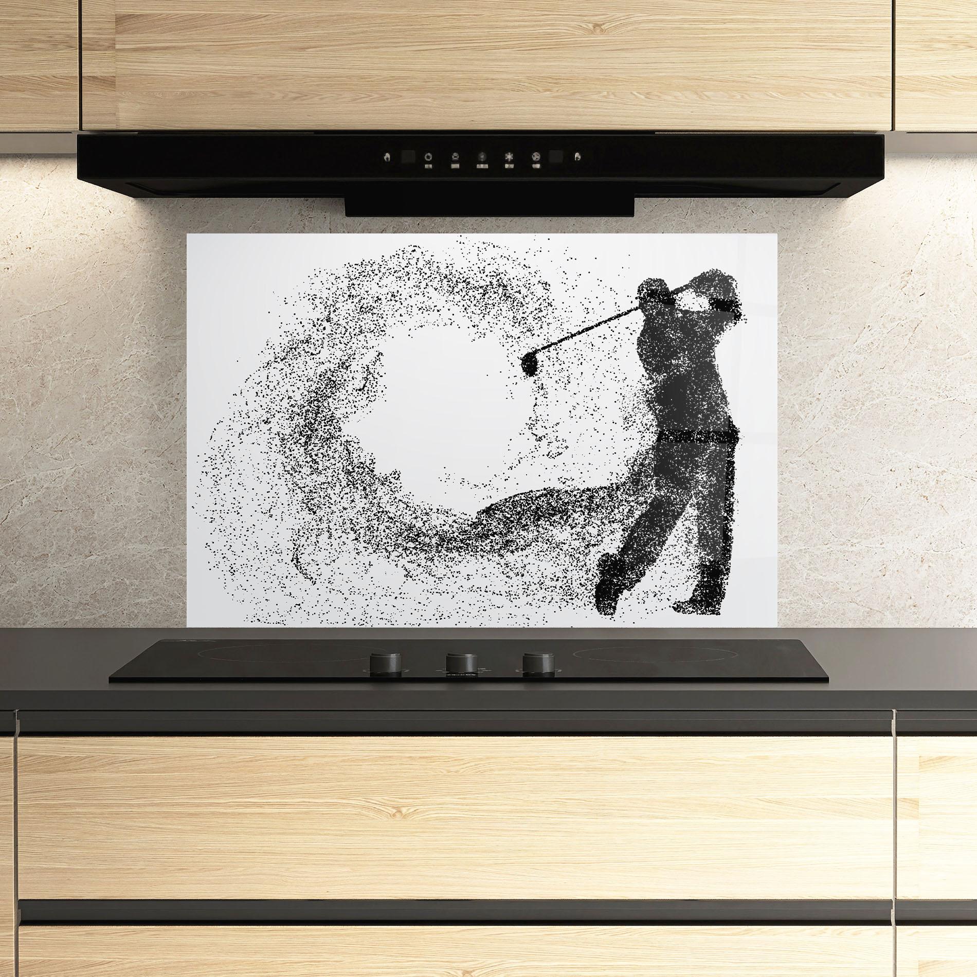 Panou Sticla Bucatarie Golf Man mockup 3