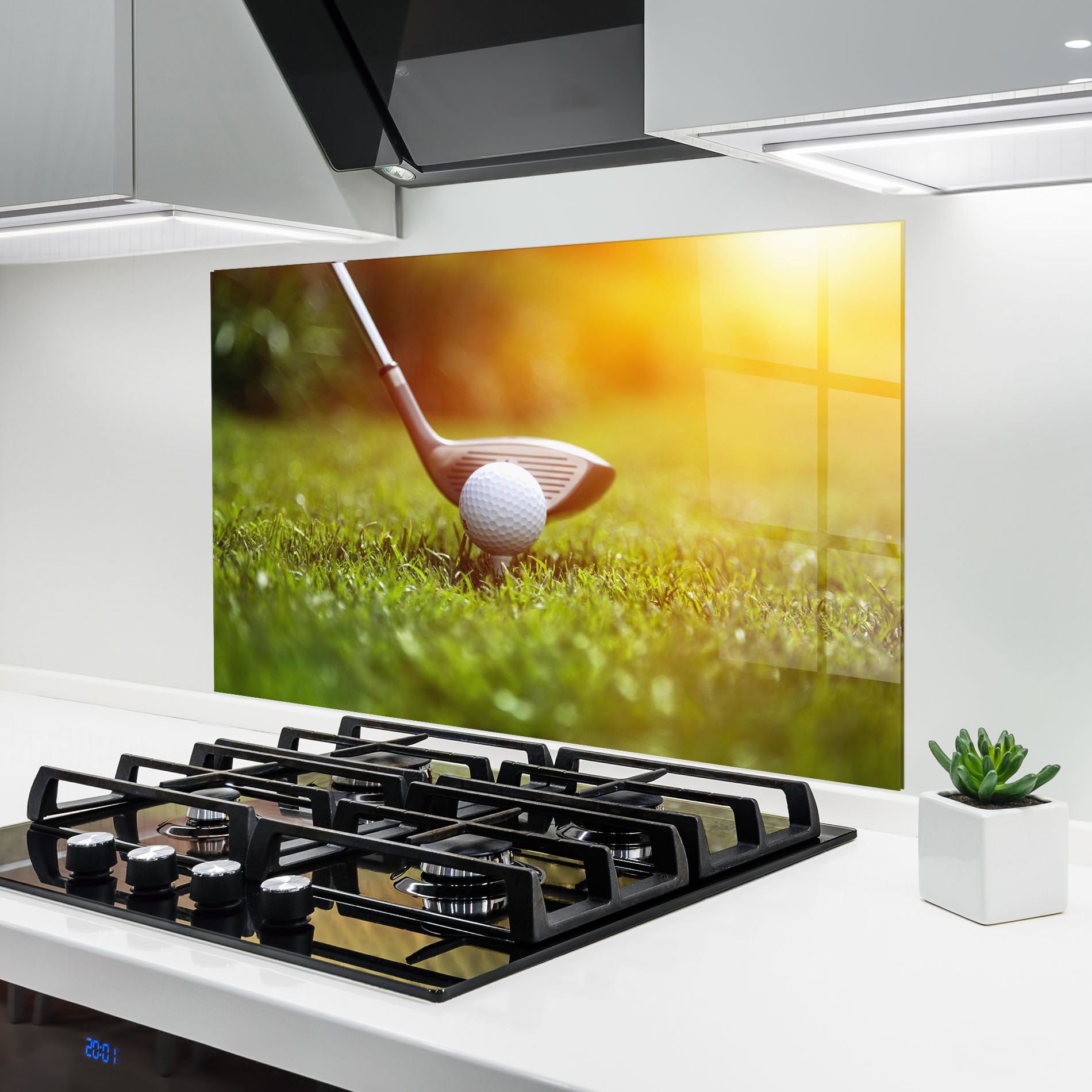 Close Up Golf Ball mockup 6