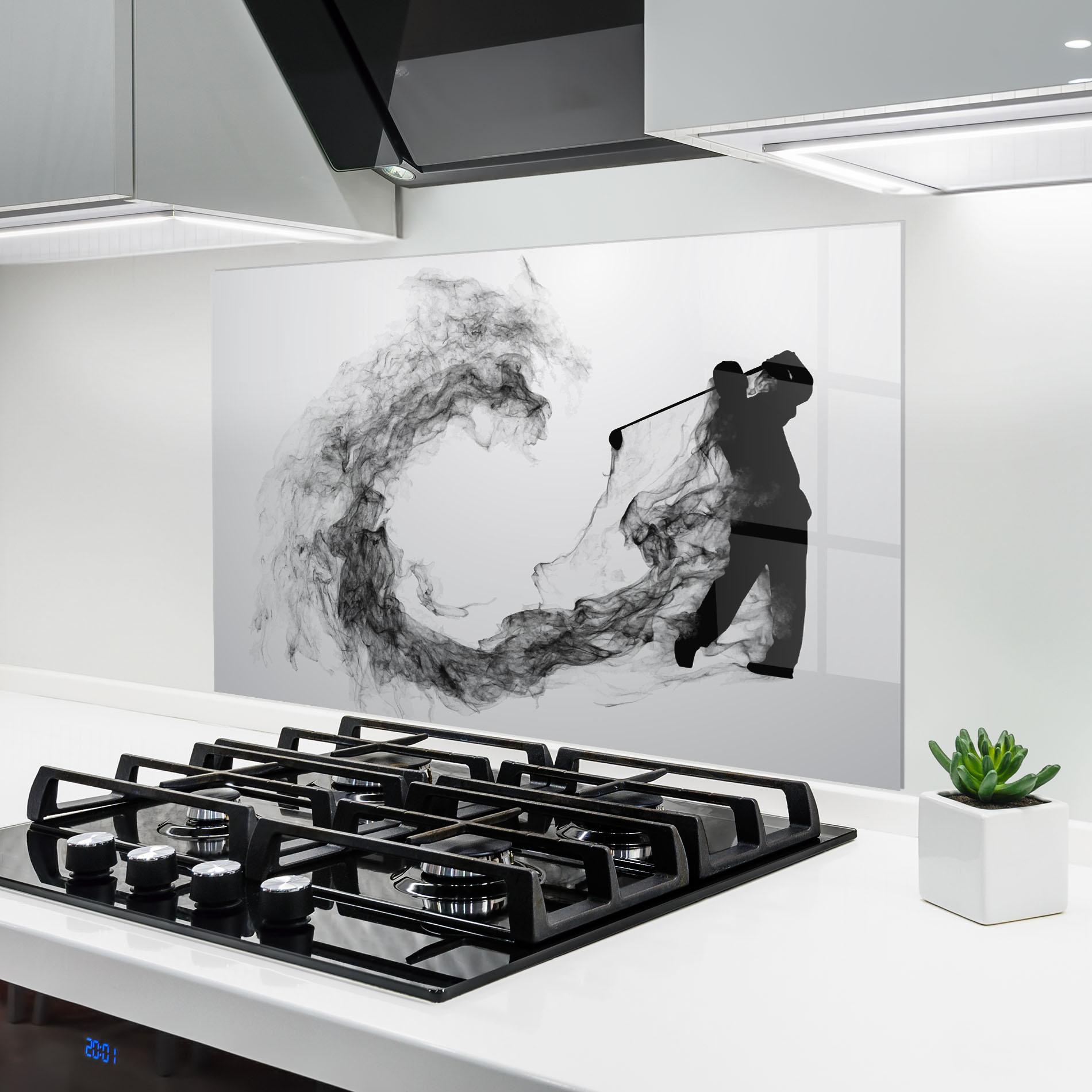 Panou Sticla Bucatarie Golf Smoke mockup 6