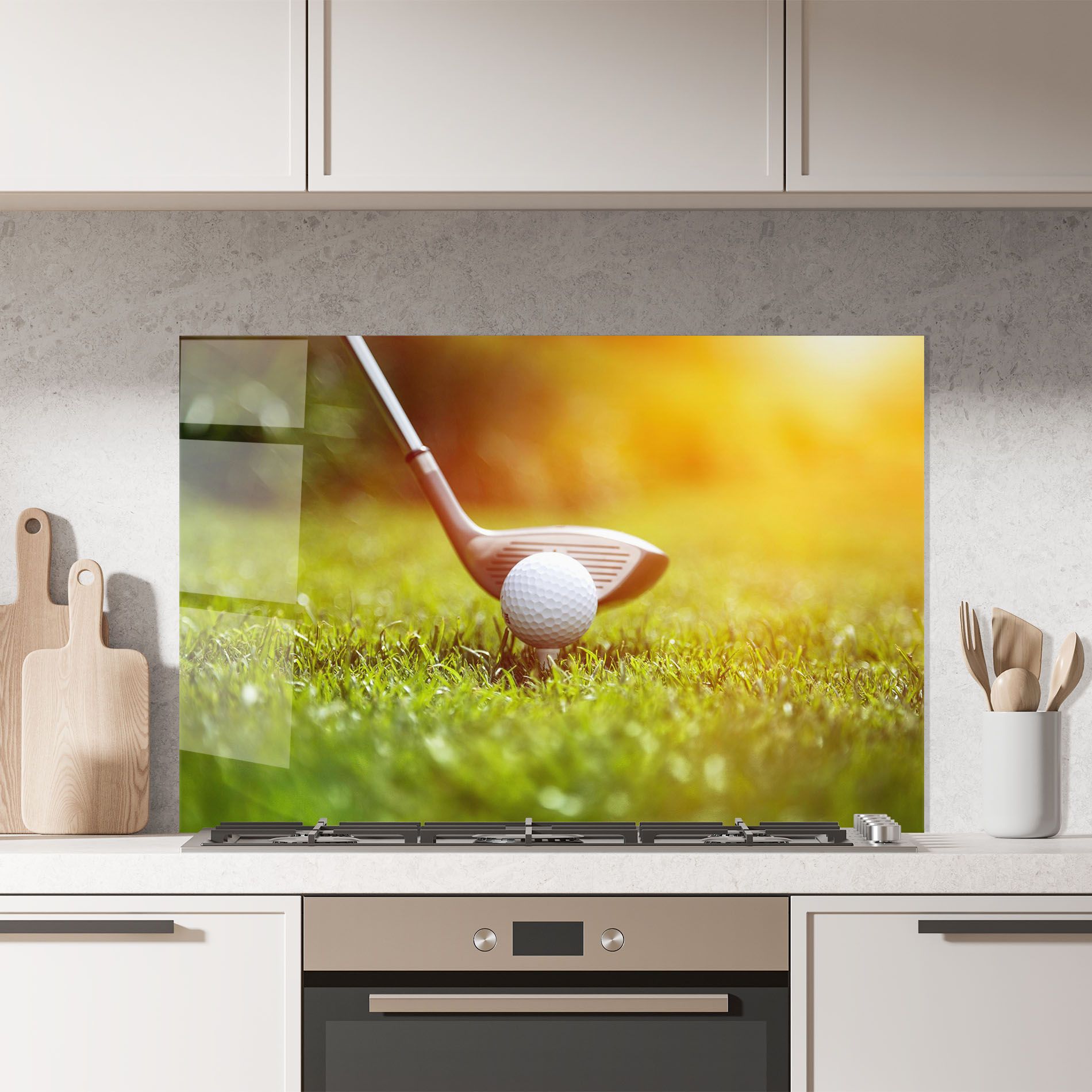 Close Up Golf Ball mockup 7