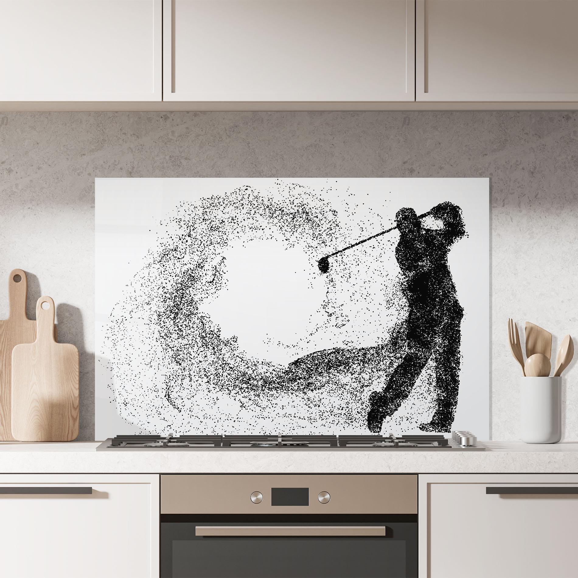 Panou Sticla Bucatarie Golf Man mockup 7