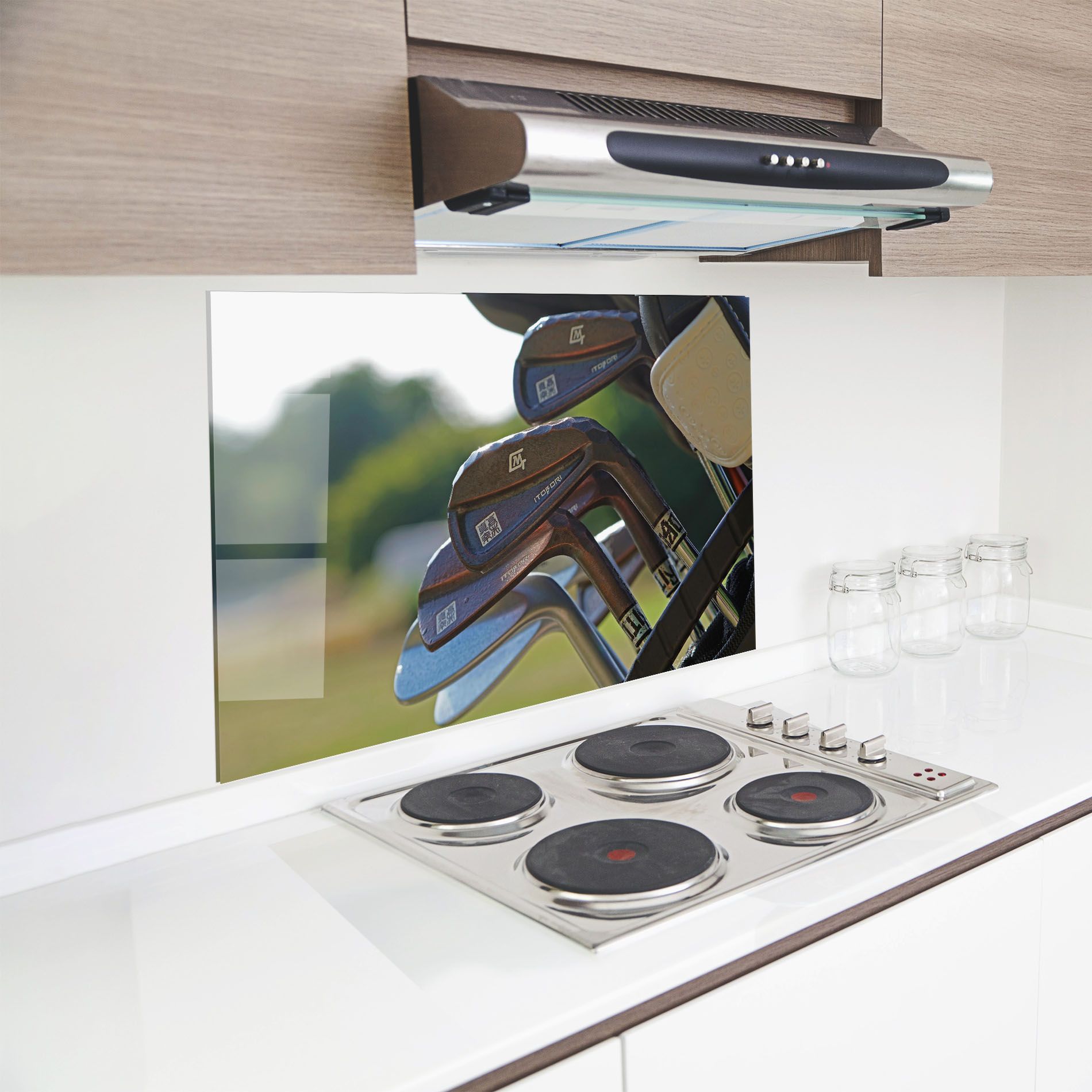 Brown Golf Club mockup 8