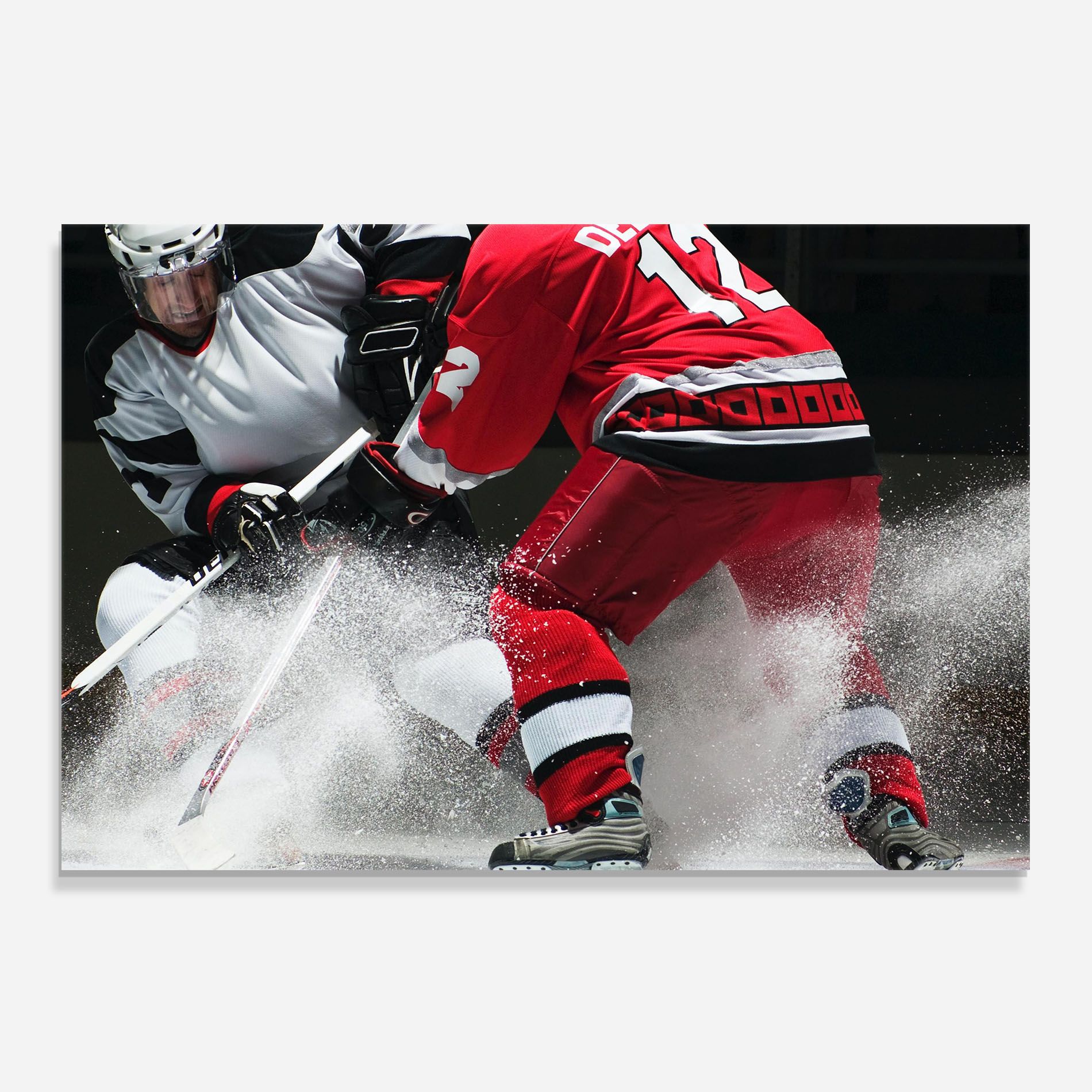 Red Hokey Player mockup 0