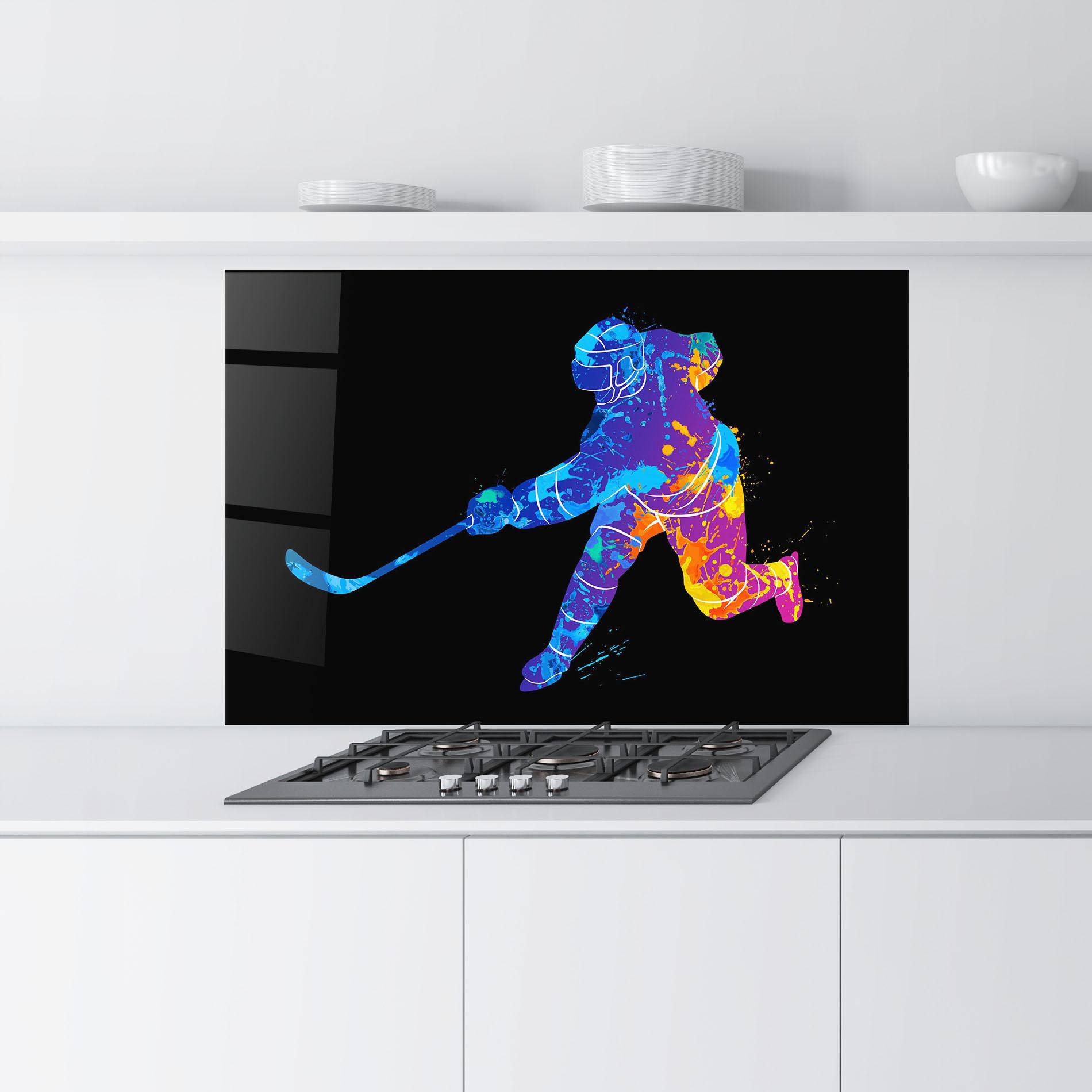 Panou Sticla Bucatarie Color Mix Art mockup 9