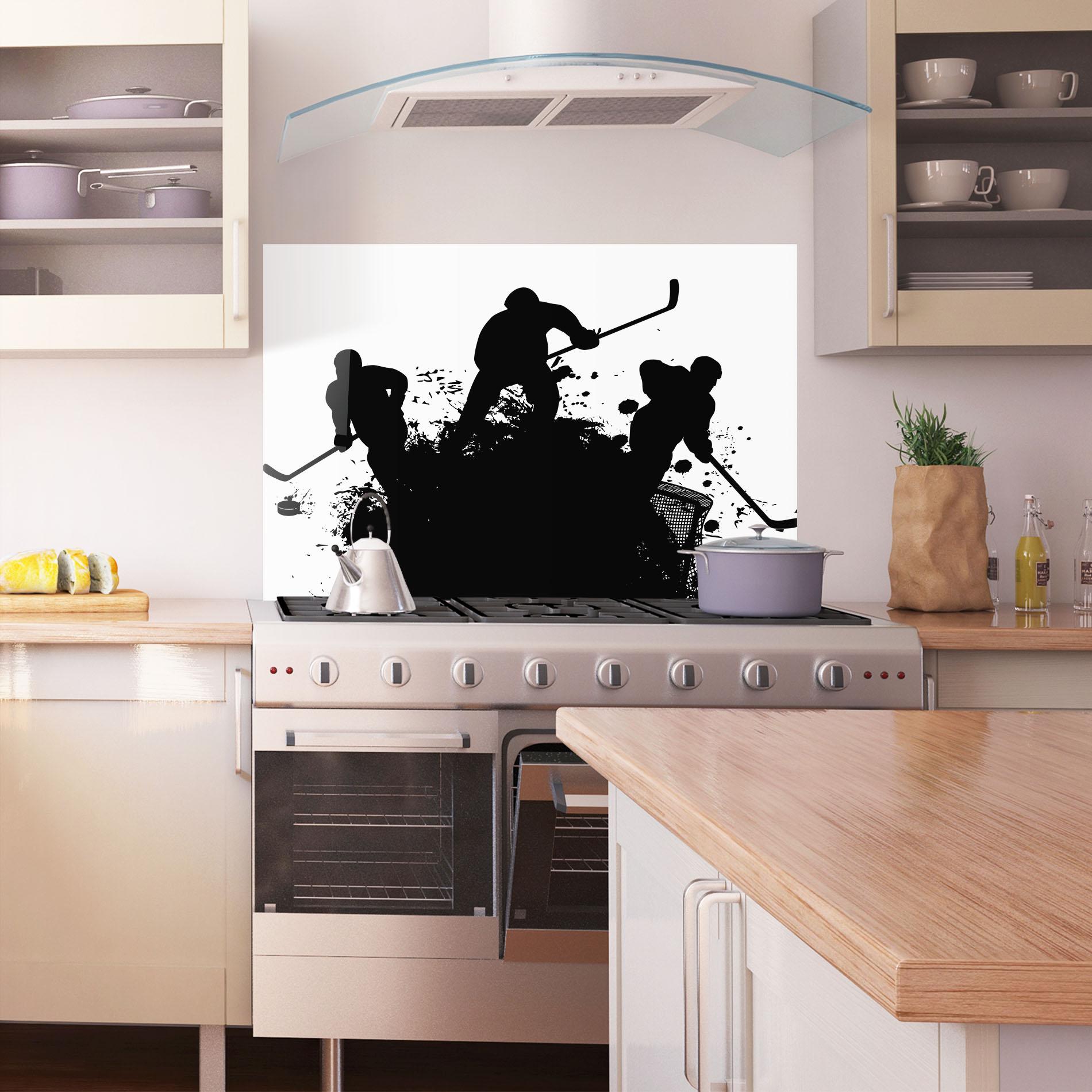 Panou Sticla Bucatarie Hockey Tree mockup 1