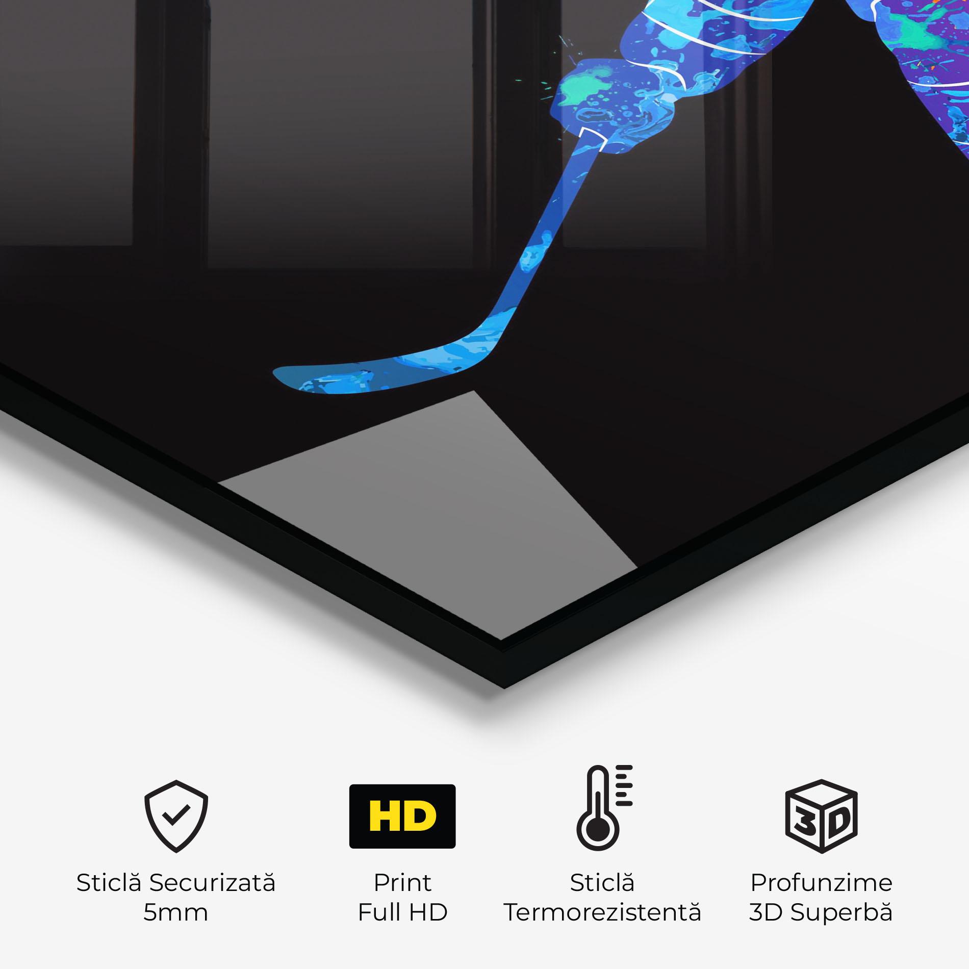 Panou Sticla Bucatarie Color Mix Art mockup 2