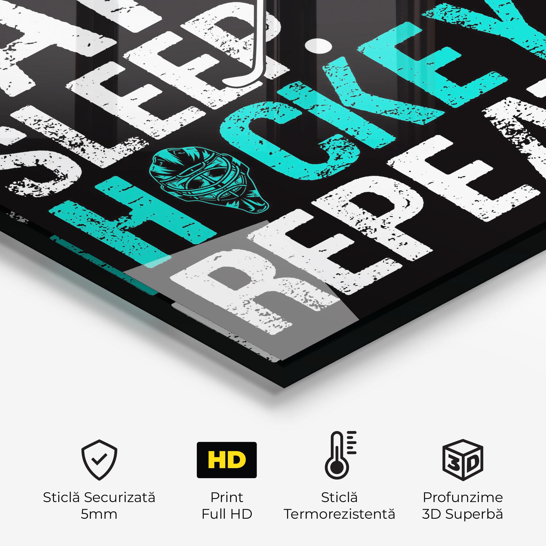Panou Sticla Bucatarie Sleep Hockey mockup 2