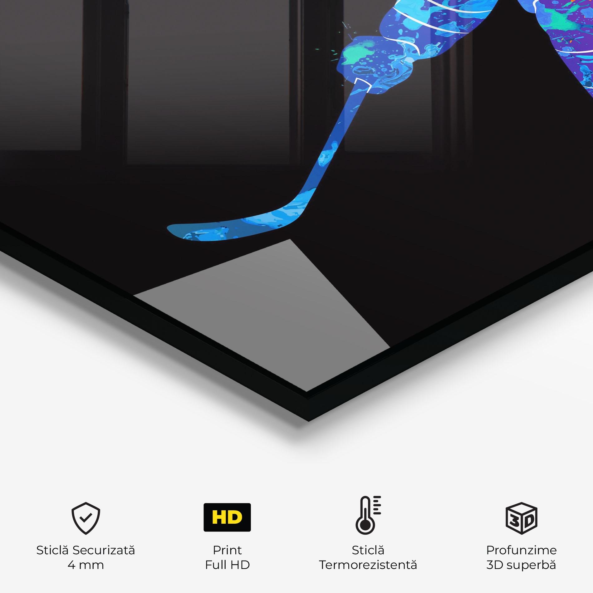 Panou Sticla Bucatarie Color Mix Art mockup 2