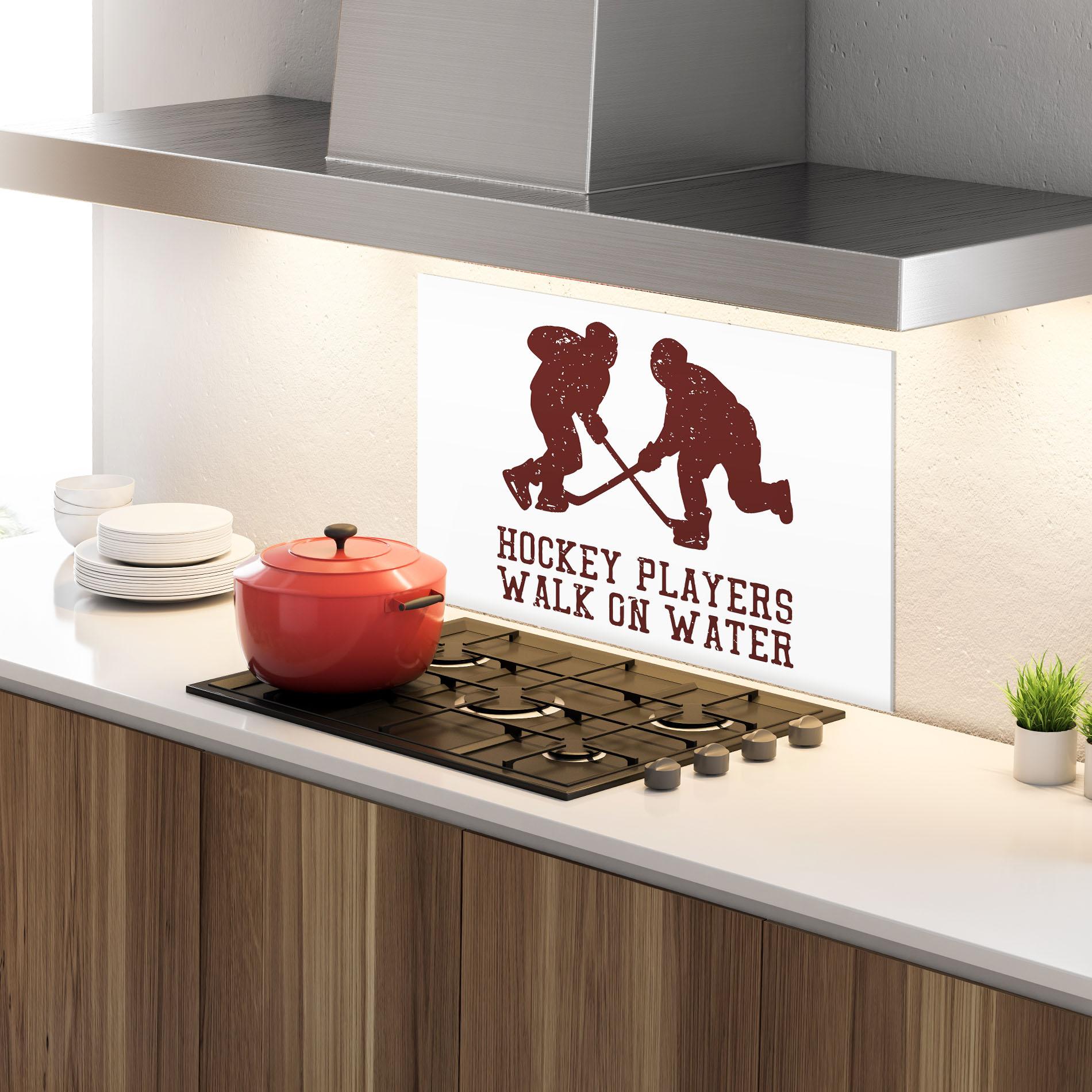 Panou Sticla Bucatarie Hockey Walk mockup 4