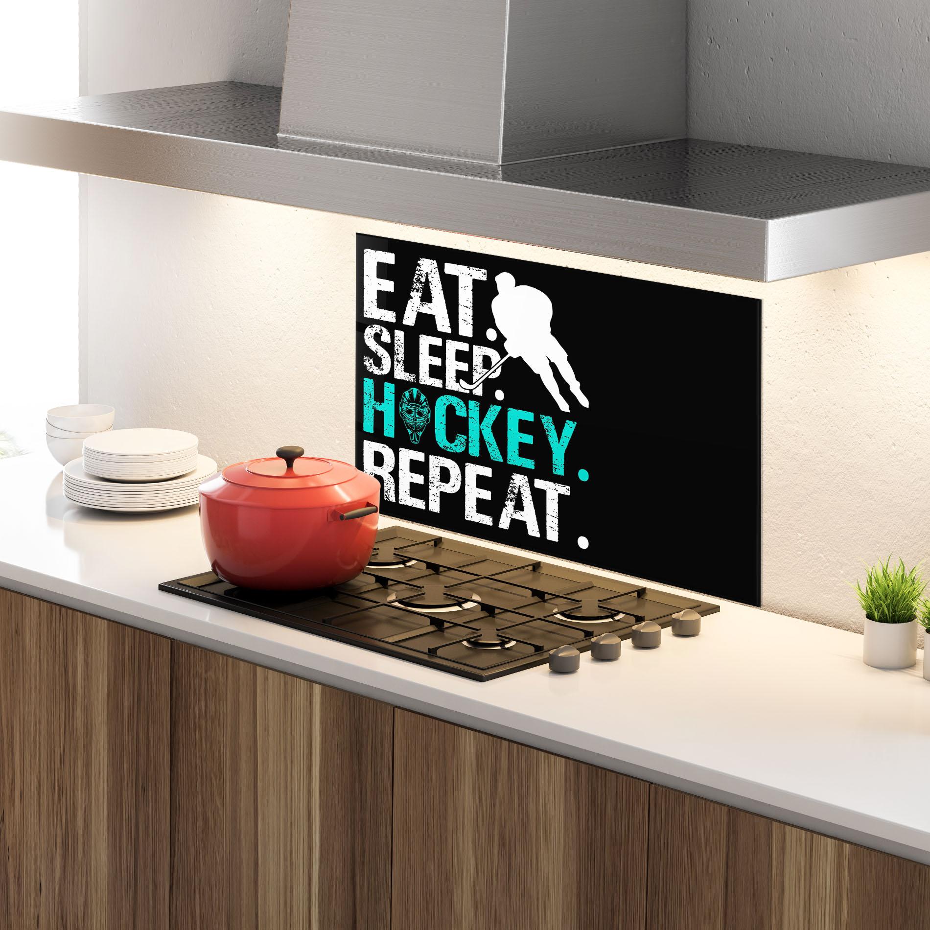 Panou Sticla Bucatarie Sleep Hockey mockup 4