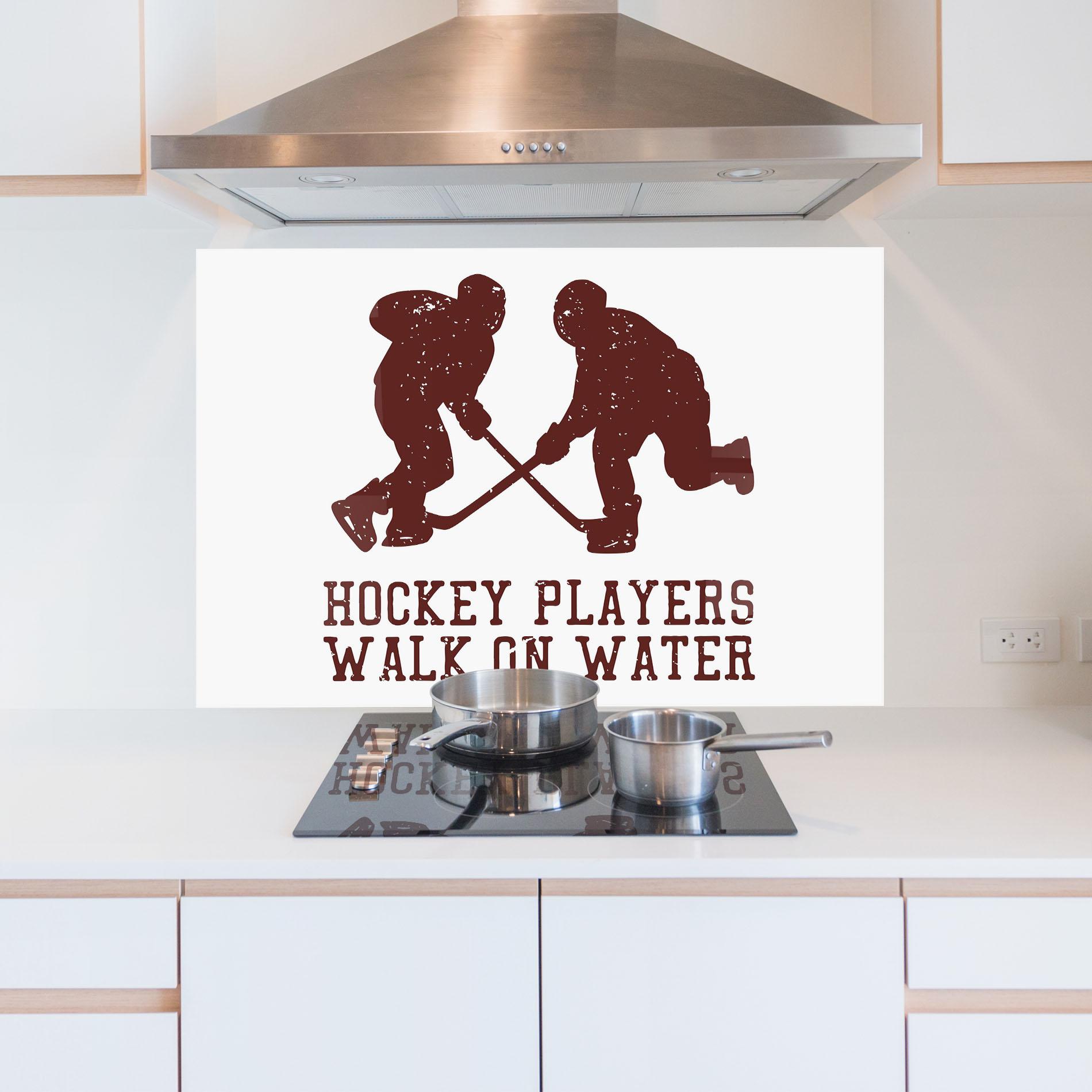 Panou Sticla Bucatarie Hockey Walk mockup 5