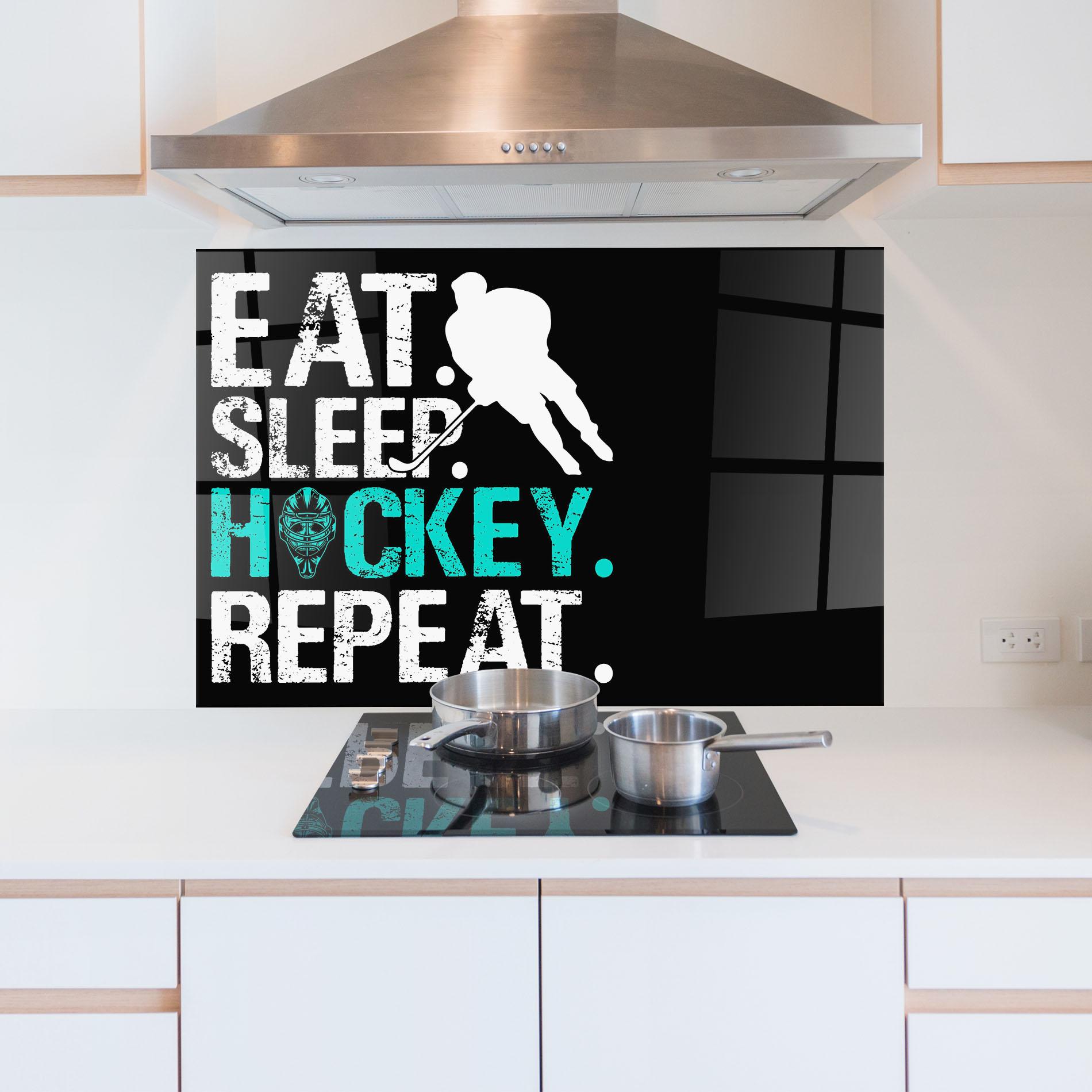 Panou Sticla Bucatarie Sleep Hockey mockup 5