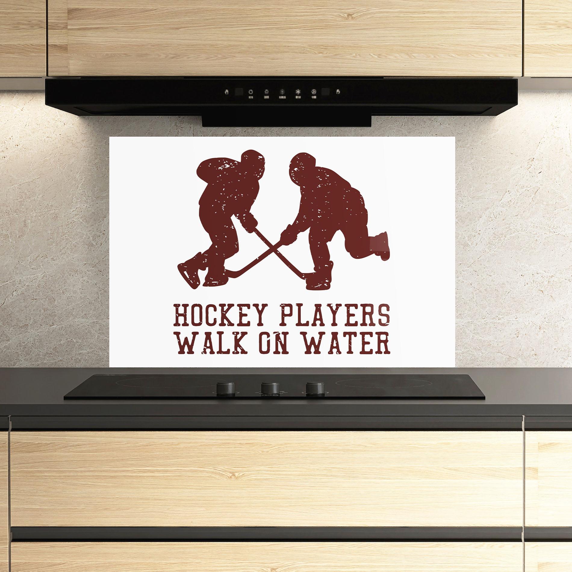 Panou Sticla Bucatarie Hockey Walk mockup 3