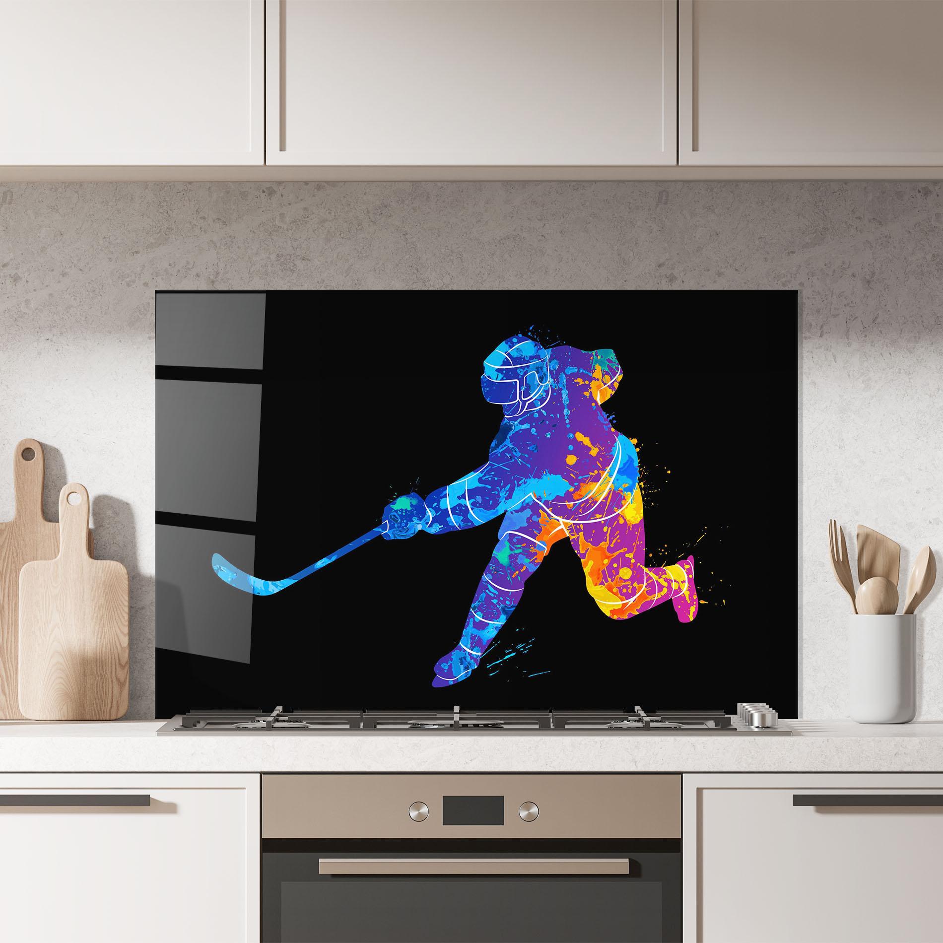 Panou Sticla Bucatarie Color Mix Art mockup 7