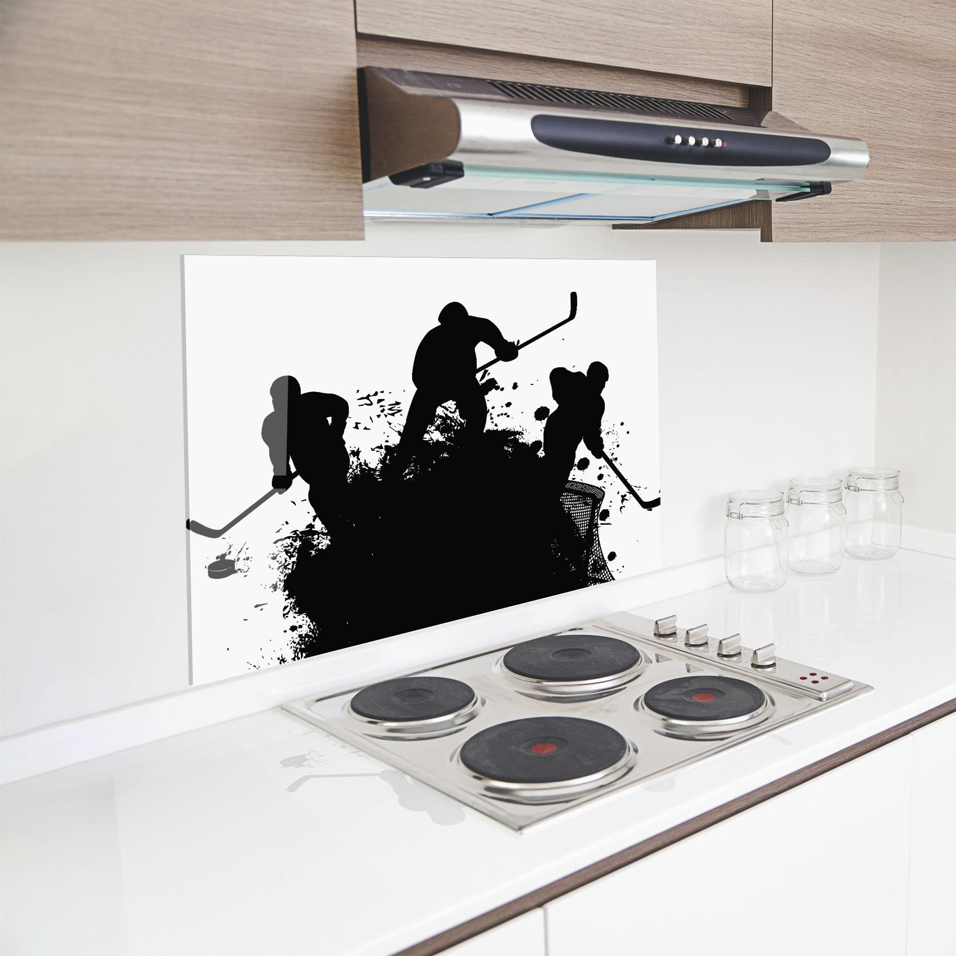 Panou Sticla Bucatarie Hockey Tree mockup 8