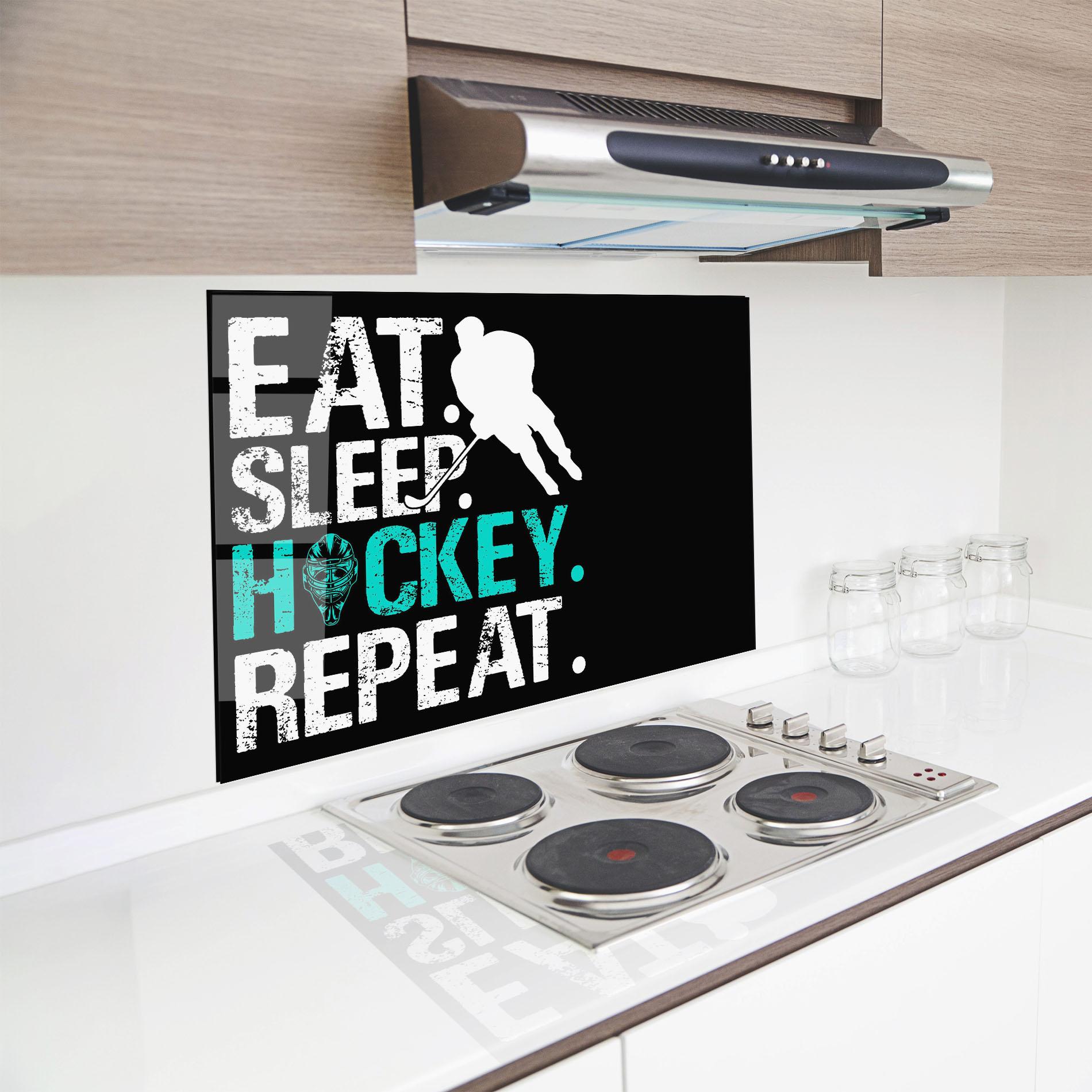 Panou Sticla Bucatarie Sleep Hockey mockup 8