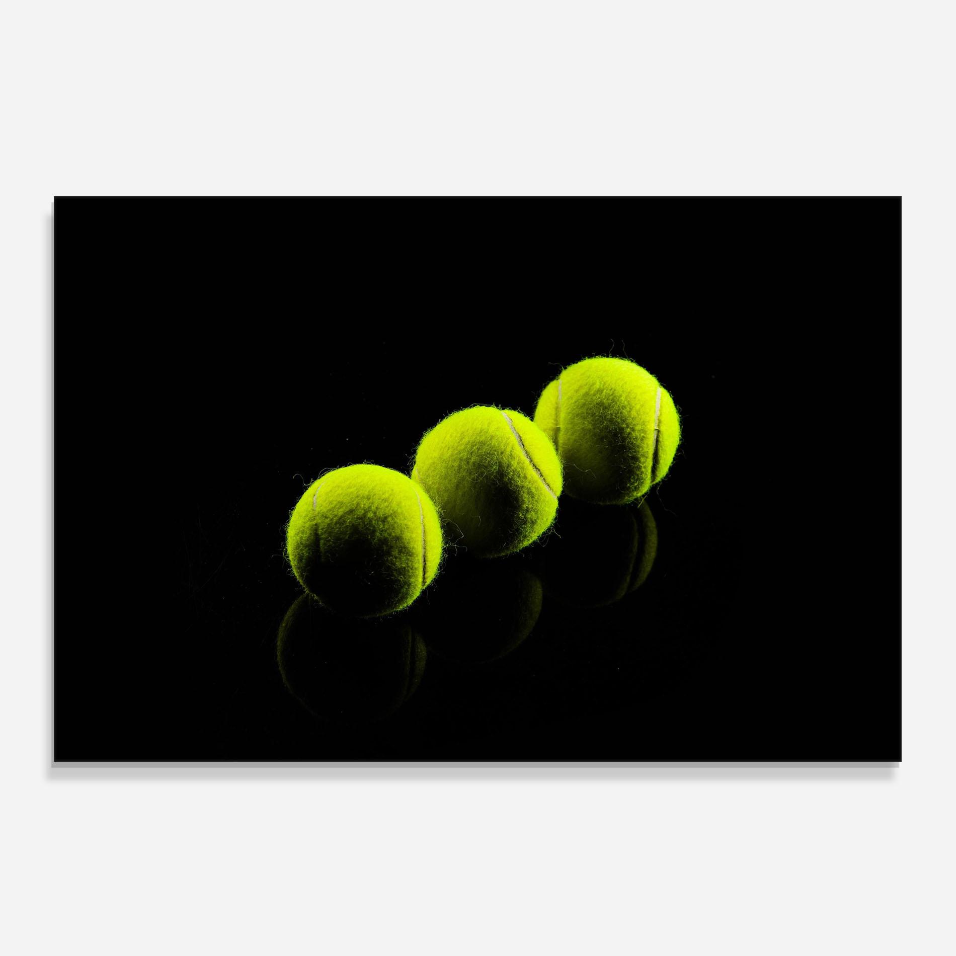 Panou Sticla Bucatarie 3 Tennis Balls mockup 0