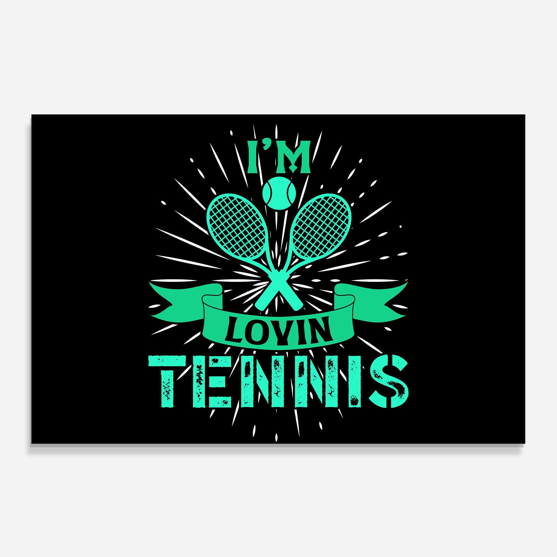 Panou Sticla Bucatarie Lovin Tennis mockup 0