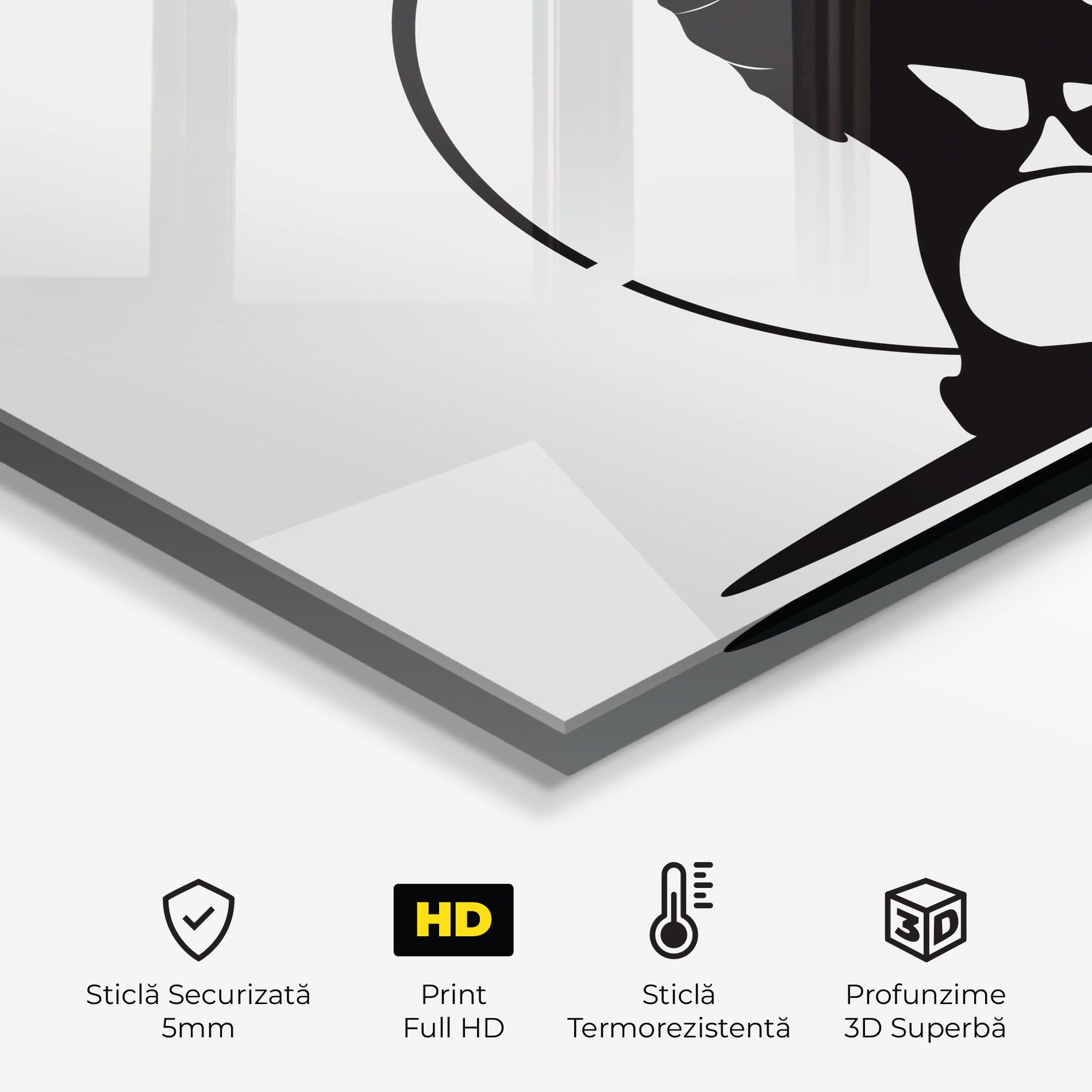 Black Tennis Circle mockup 2