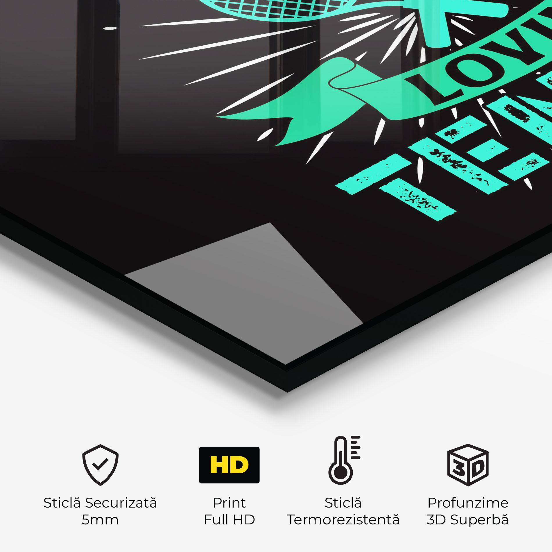 Panou Sticla Bucatarie Lovin Tennis mockup 2