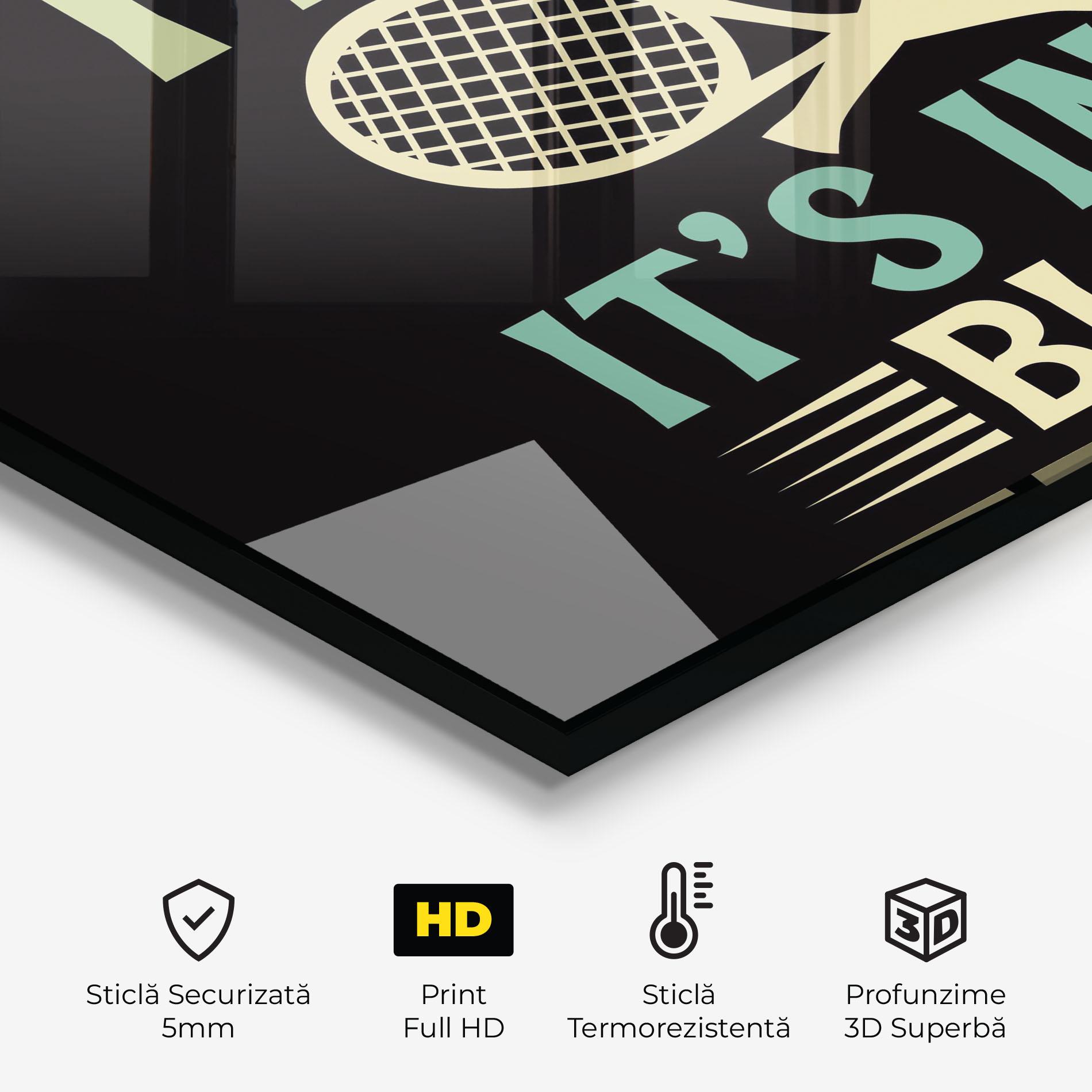 Panou Sticla Bucatarie Tennis Blood mockup 2