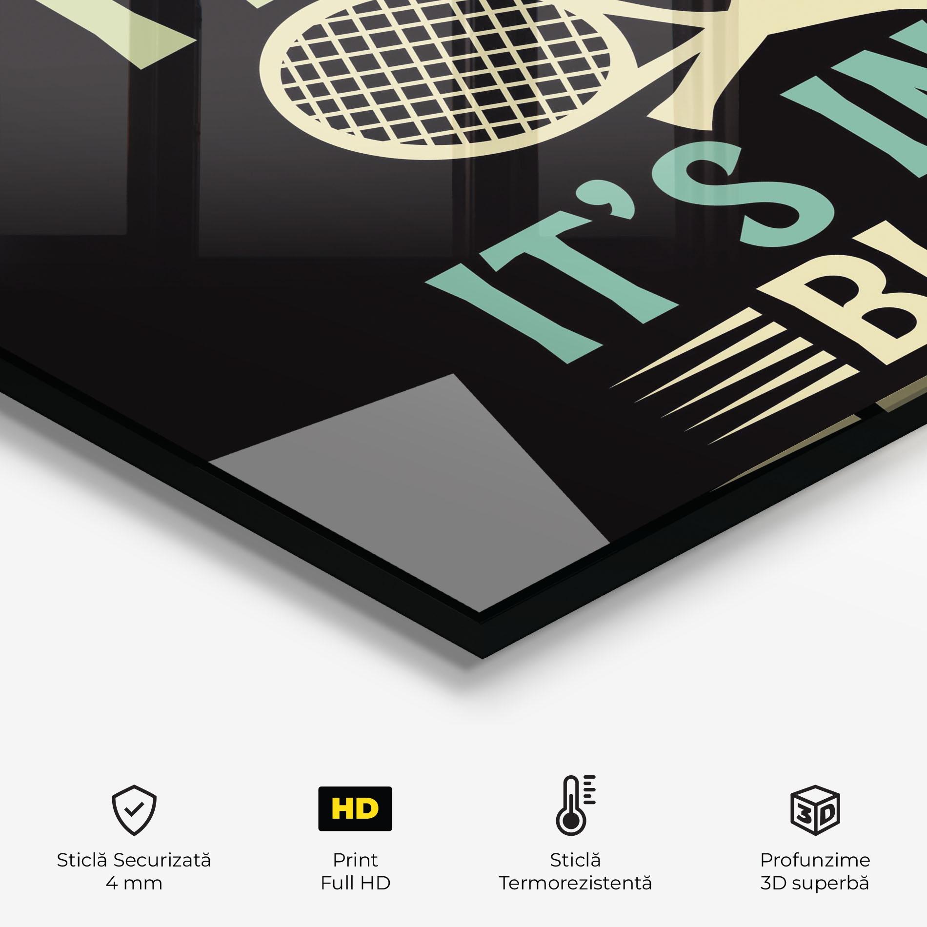 Panou Sticla Bucatarie Tennis Blood mockup 2