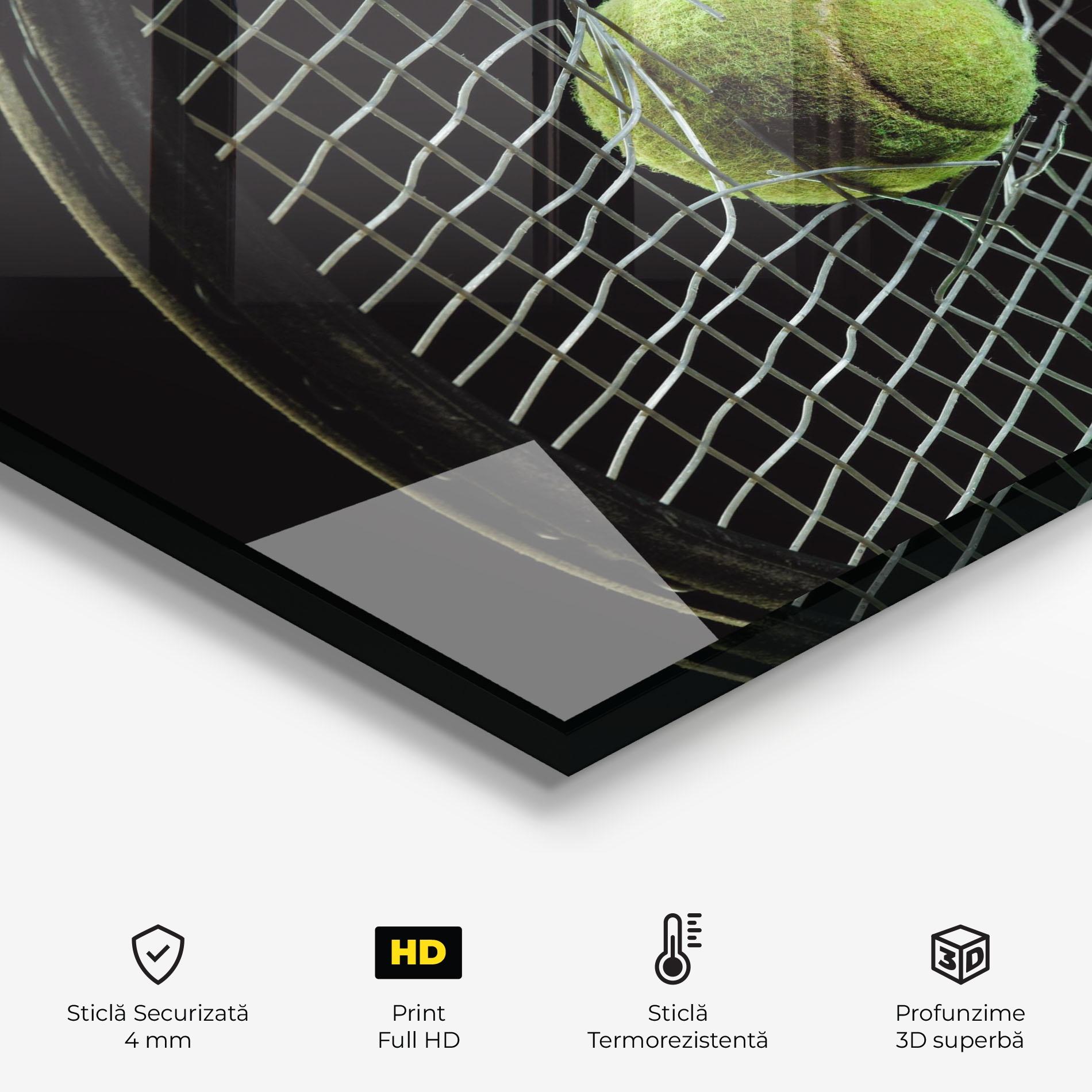 Panou Sticla Bucatarie Tennis Equipment mockup 2