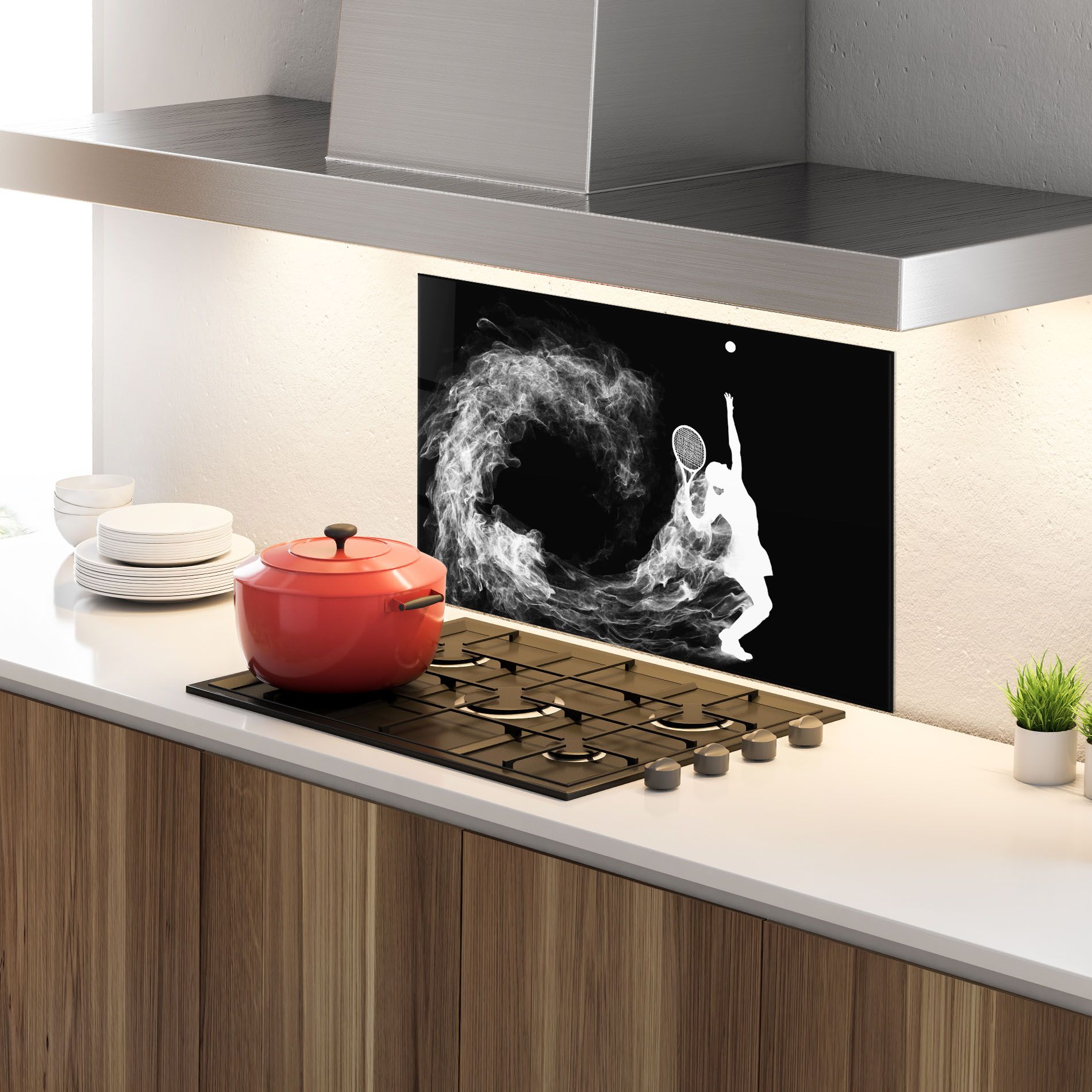 White Tennis Smoke mockup 4