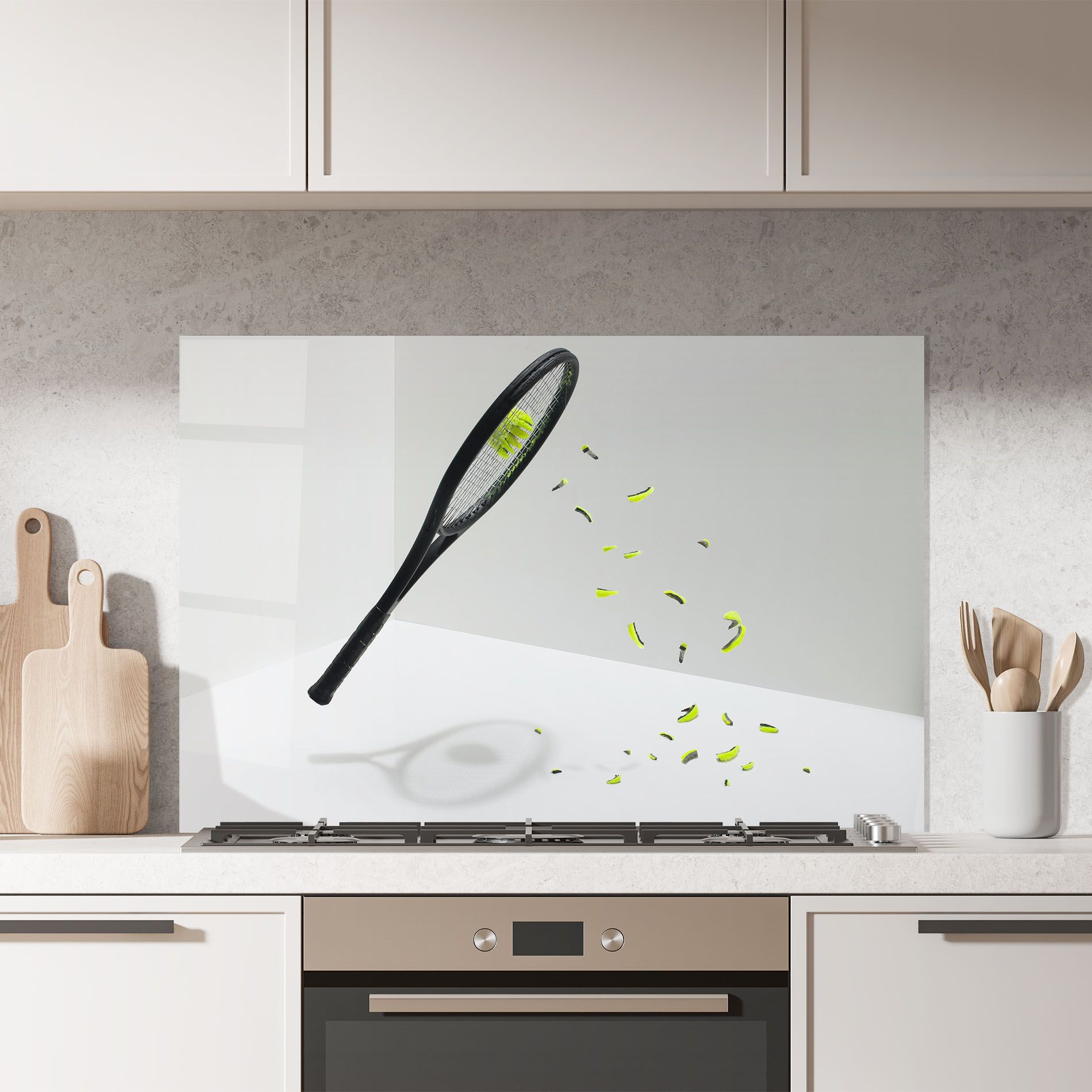 Broken Tennis Ball mockup 7