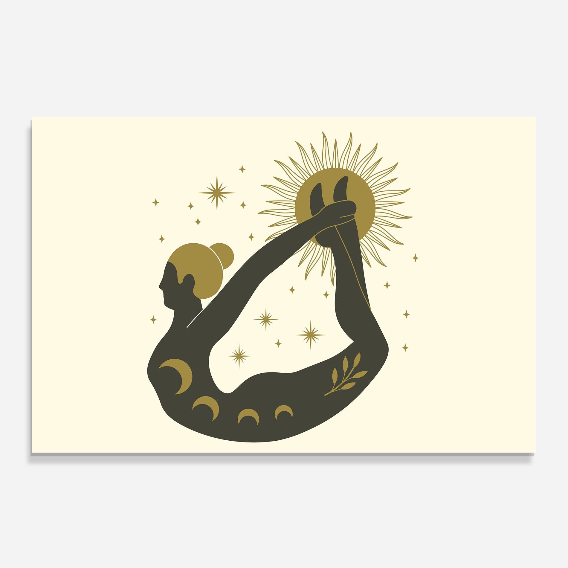 Panou Sticla Bucatarie Dhanurasana mockup 0