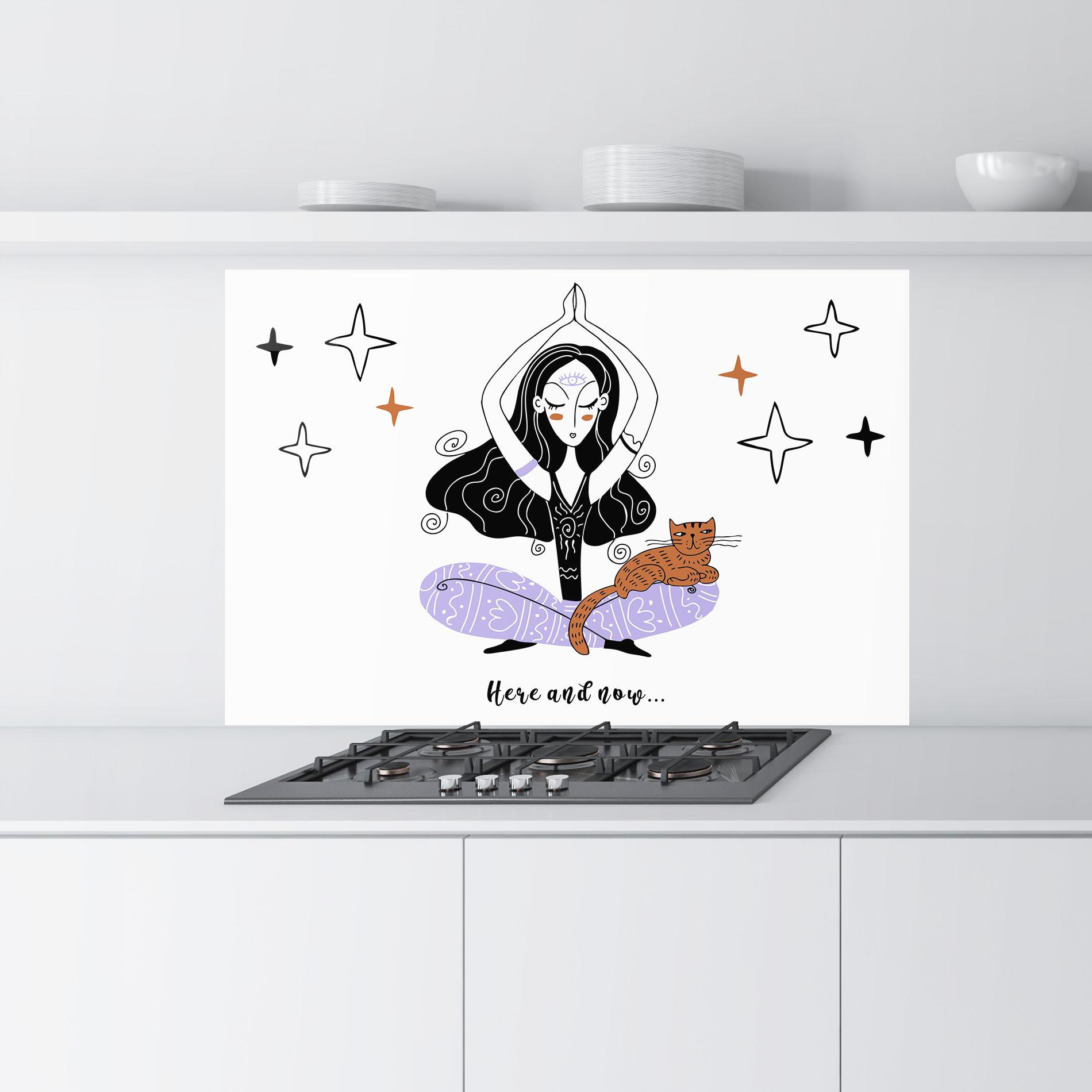 Panou Sticla Bucatarie Here And Now mockup 9