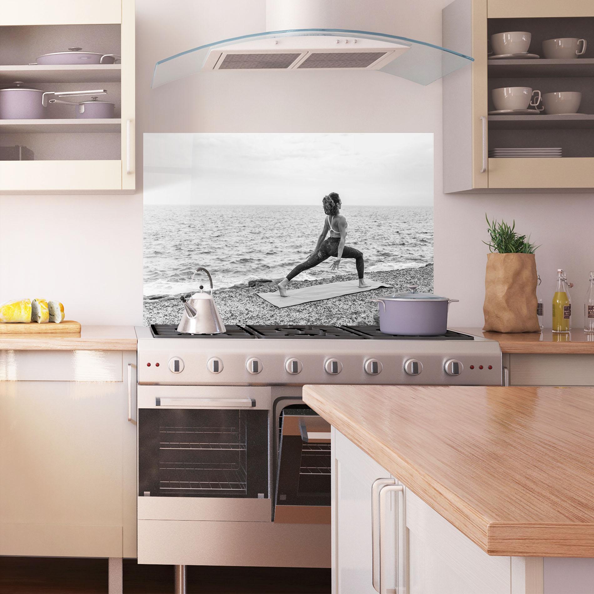 Panou Sticla Bucatarie Blissful Balance mockup 1