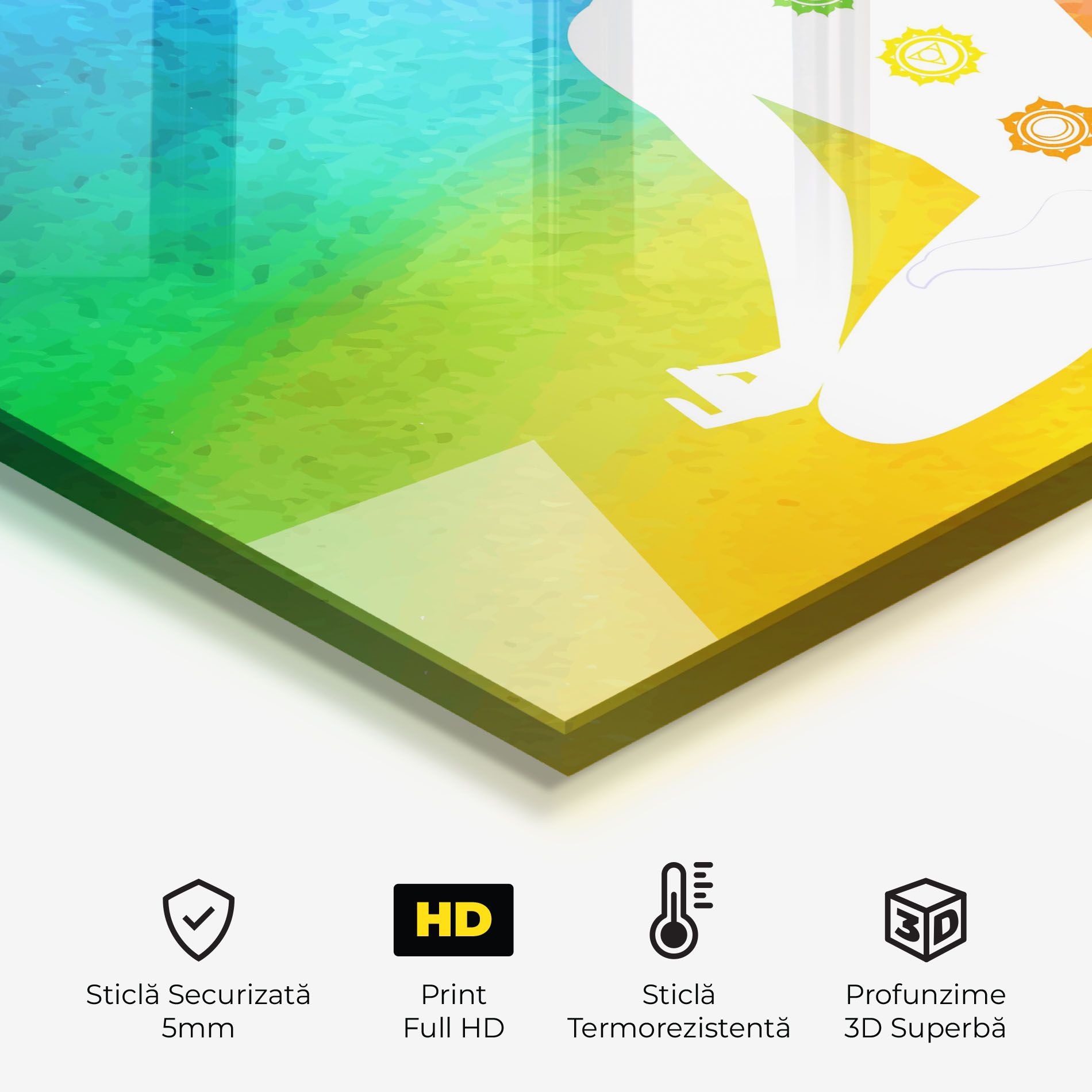 Colorful Yoga Pose mockup 2