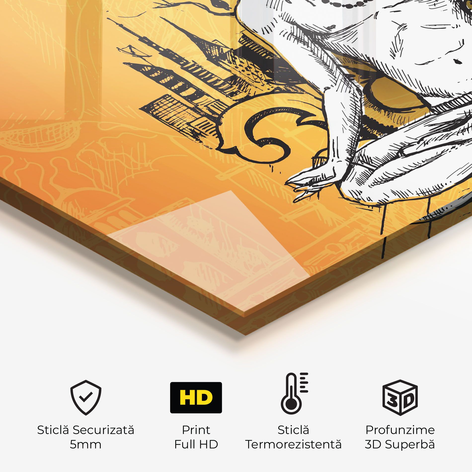 Orange Meditation mockup 2