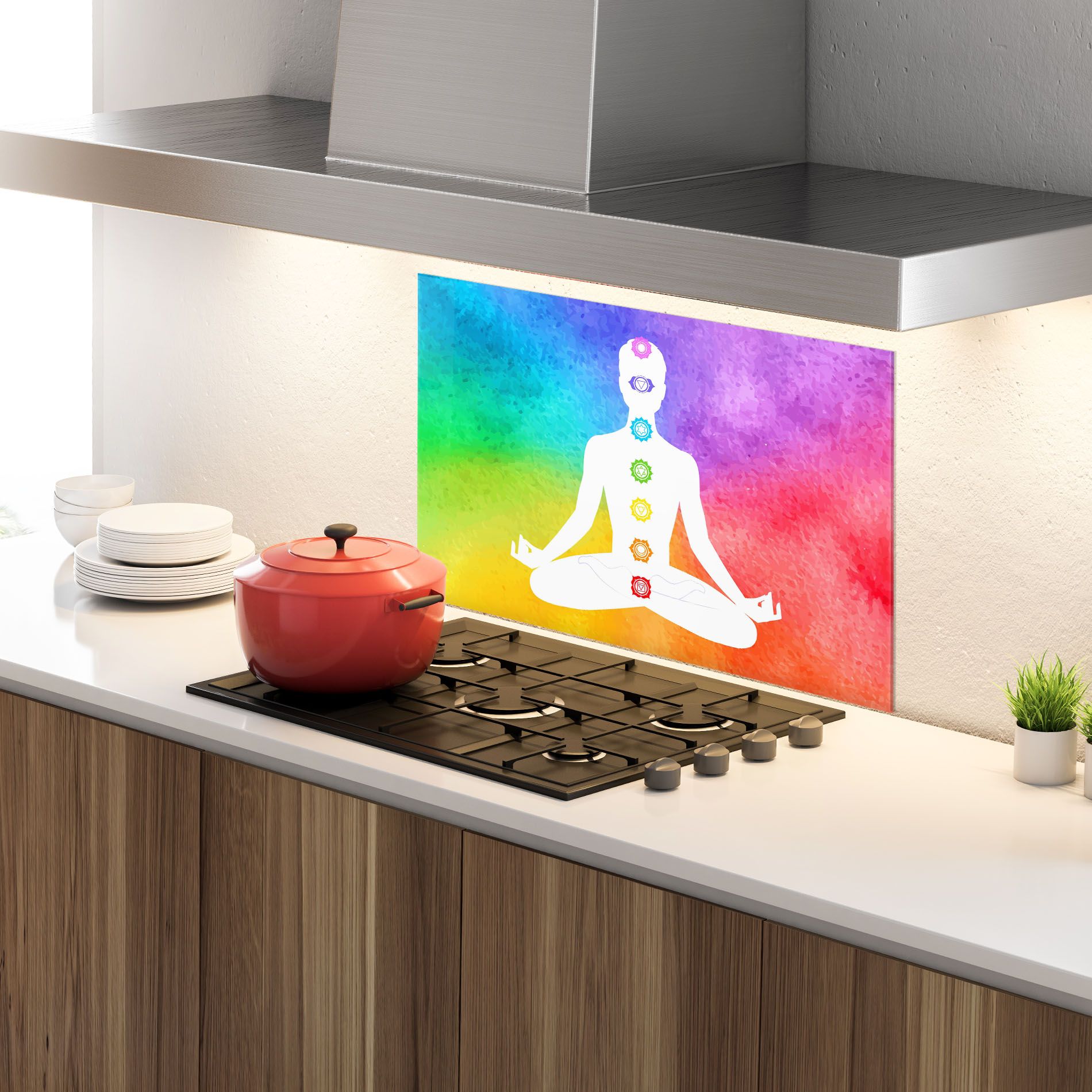 Colorful Yoga Pose mockup 4