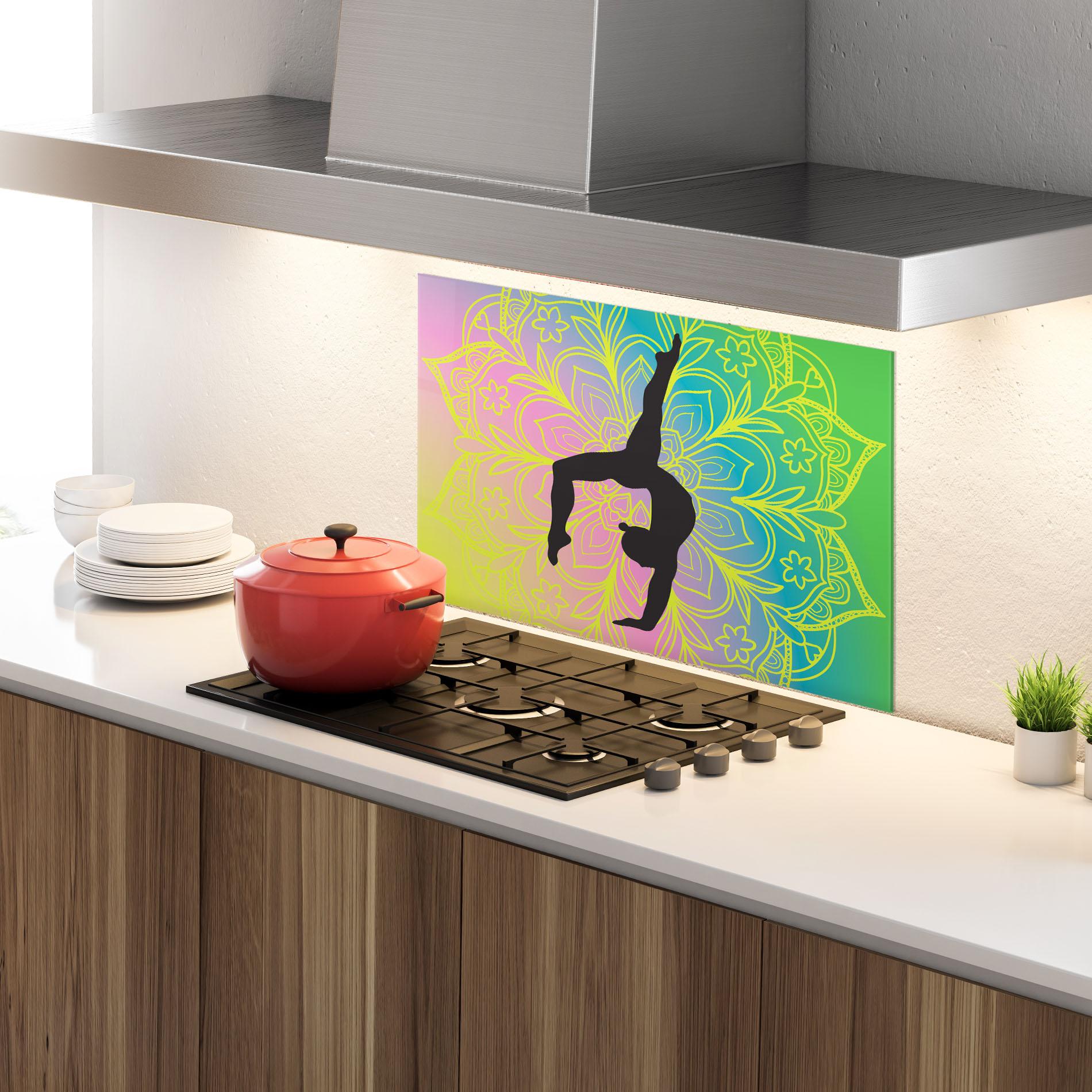 Panou Sticla Bucatarie Peace Yoga 02 mockup 4