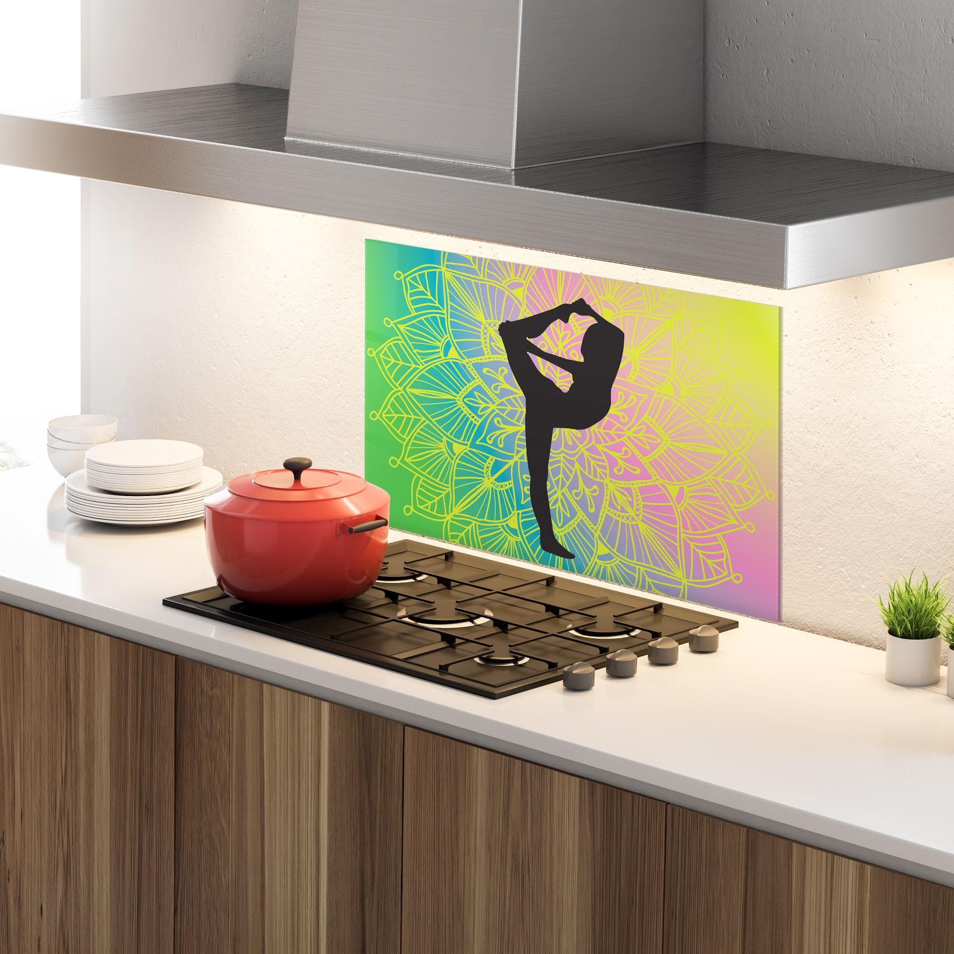 Panou Sticla Bucatarie Peace Yoga 03 mockup 4
