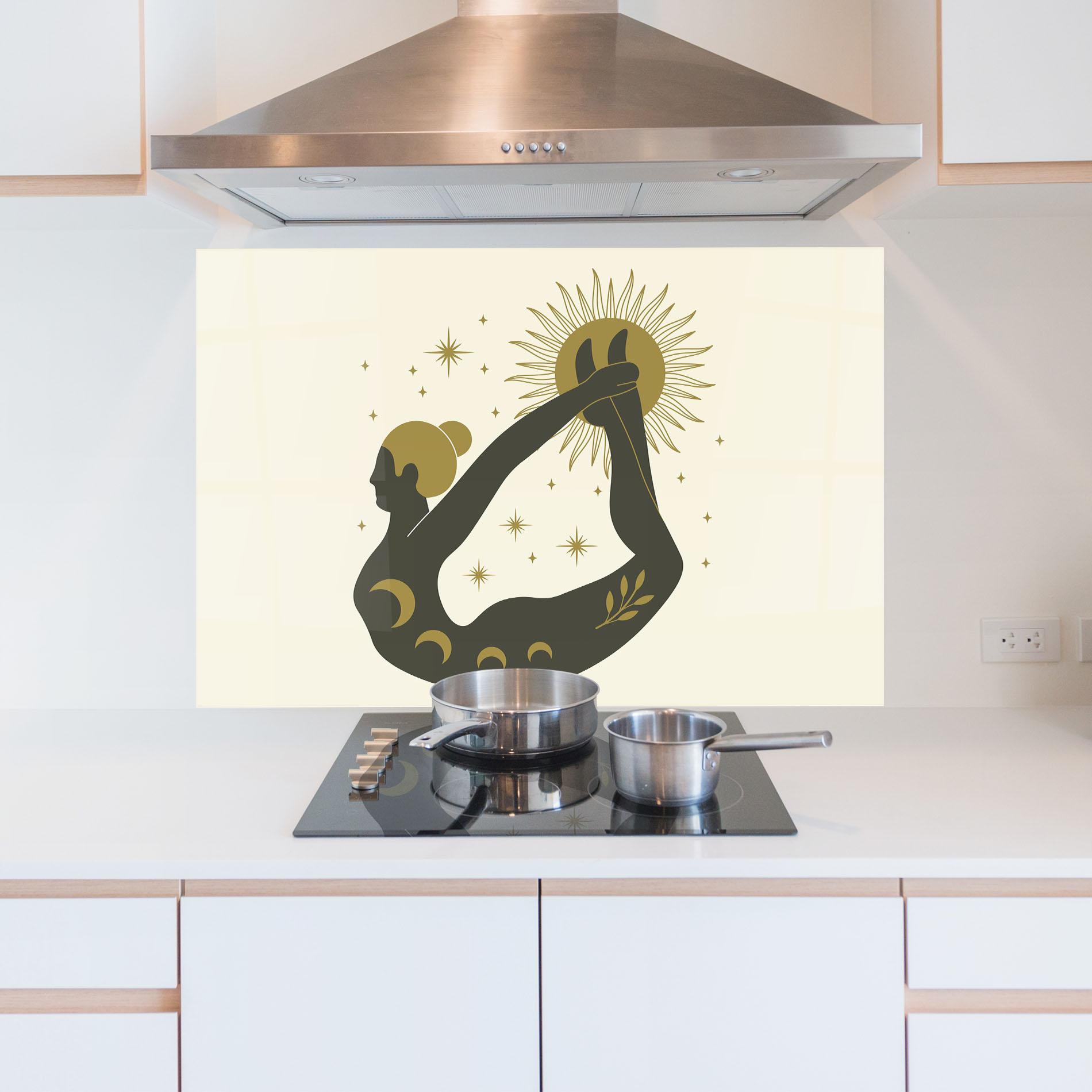 Panou Sticla Bucatarie Dhanurasana mockup 5